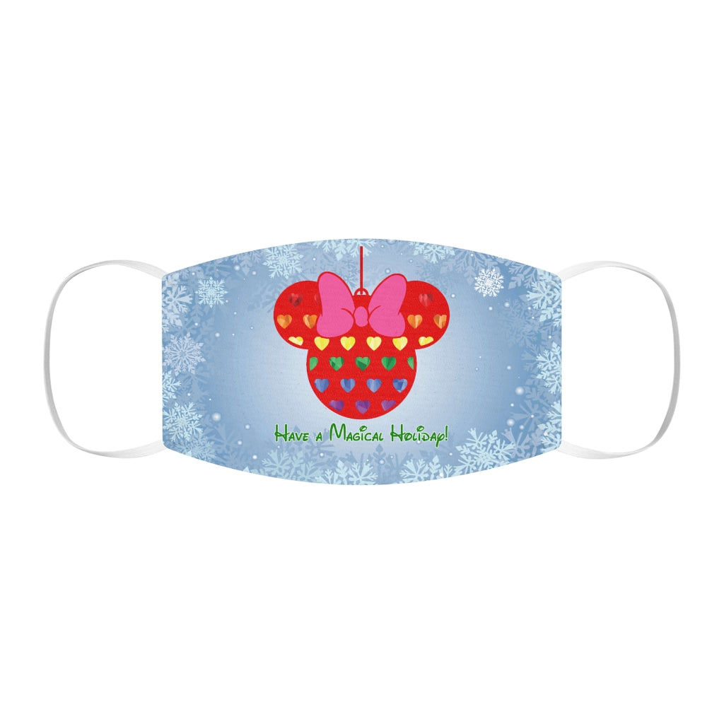 Magical Mouse Holiday LGBTQ Snug-Fit Masque facial en polyester/coton