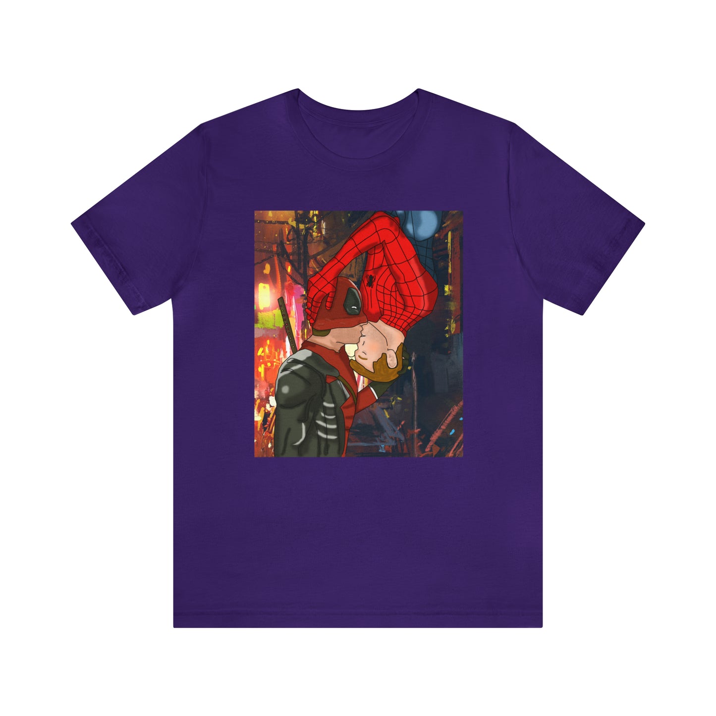 Superhéroe Fantasía Unisex Jersey camiseta de manga corta