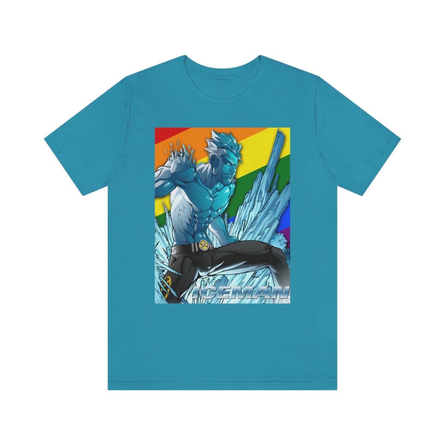 Gay Iceman Superhero Adult Unisex T-Shirt