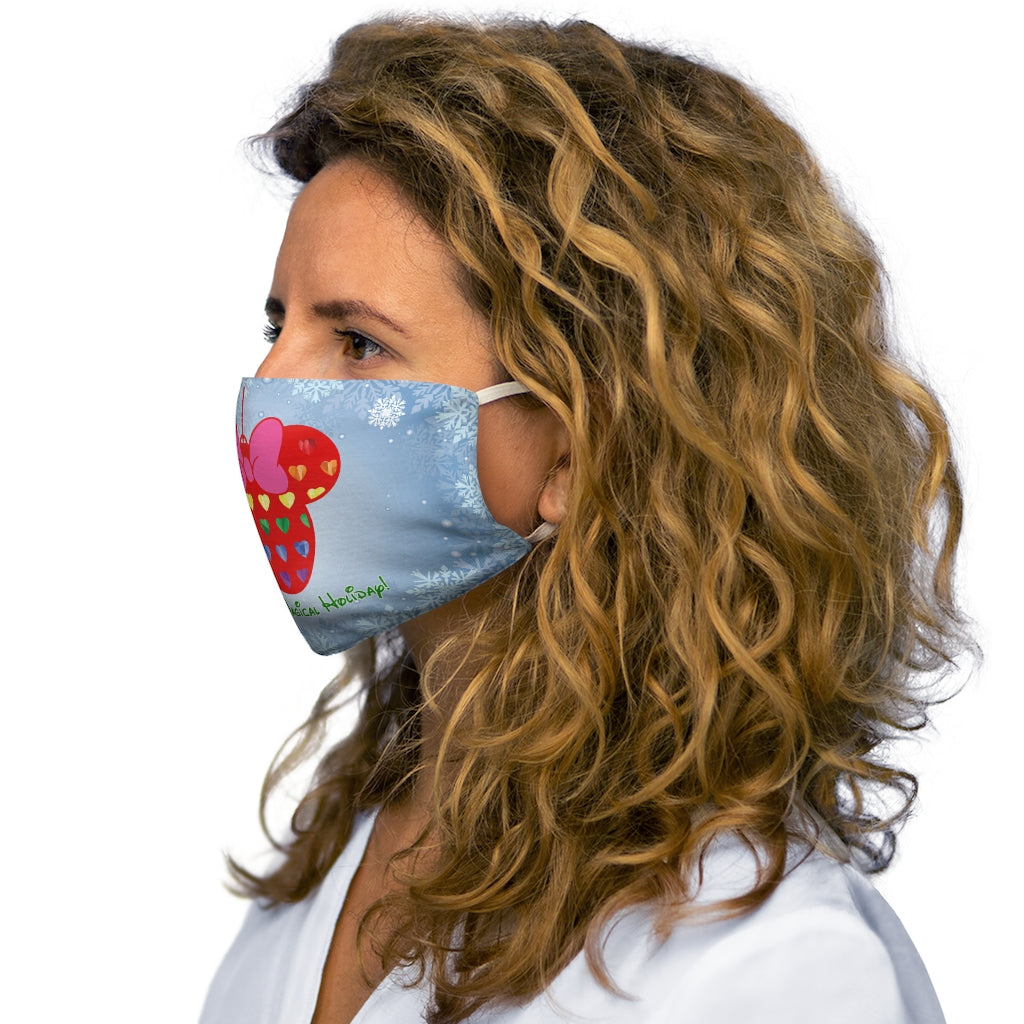 Magical Mouse Holiday LGBTQ Snug-Fit Masque facial en polyester/coton