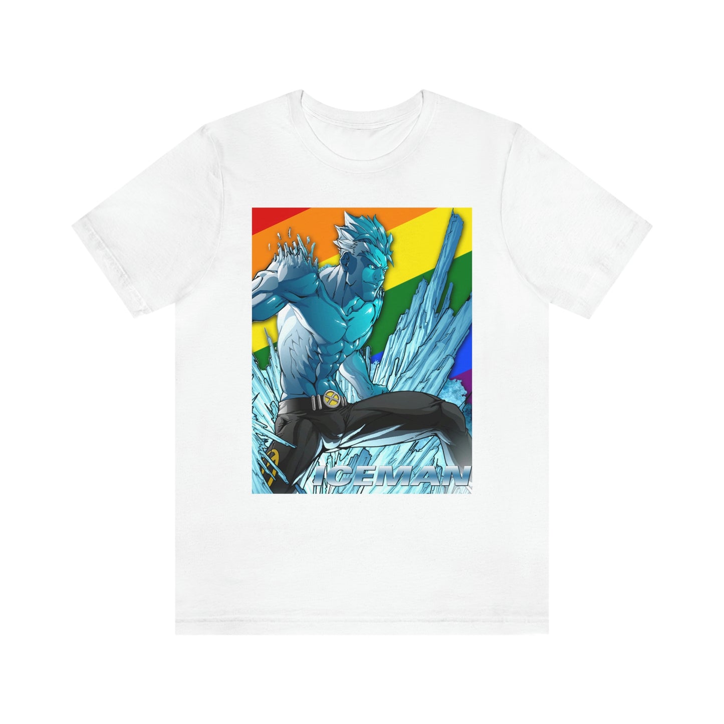 Gay Iceman Superhero Adult Unisex T-Shirt
