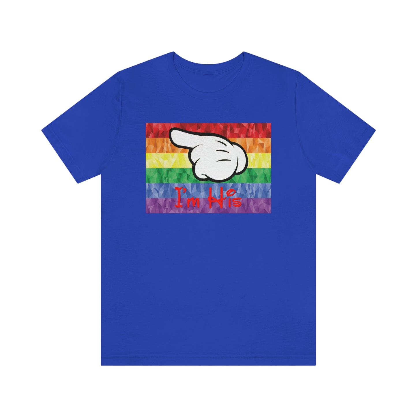 I'm His Mouse Hand Pointing Right Adult T-Shirt
