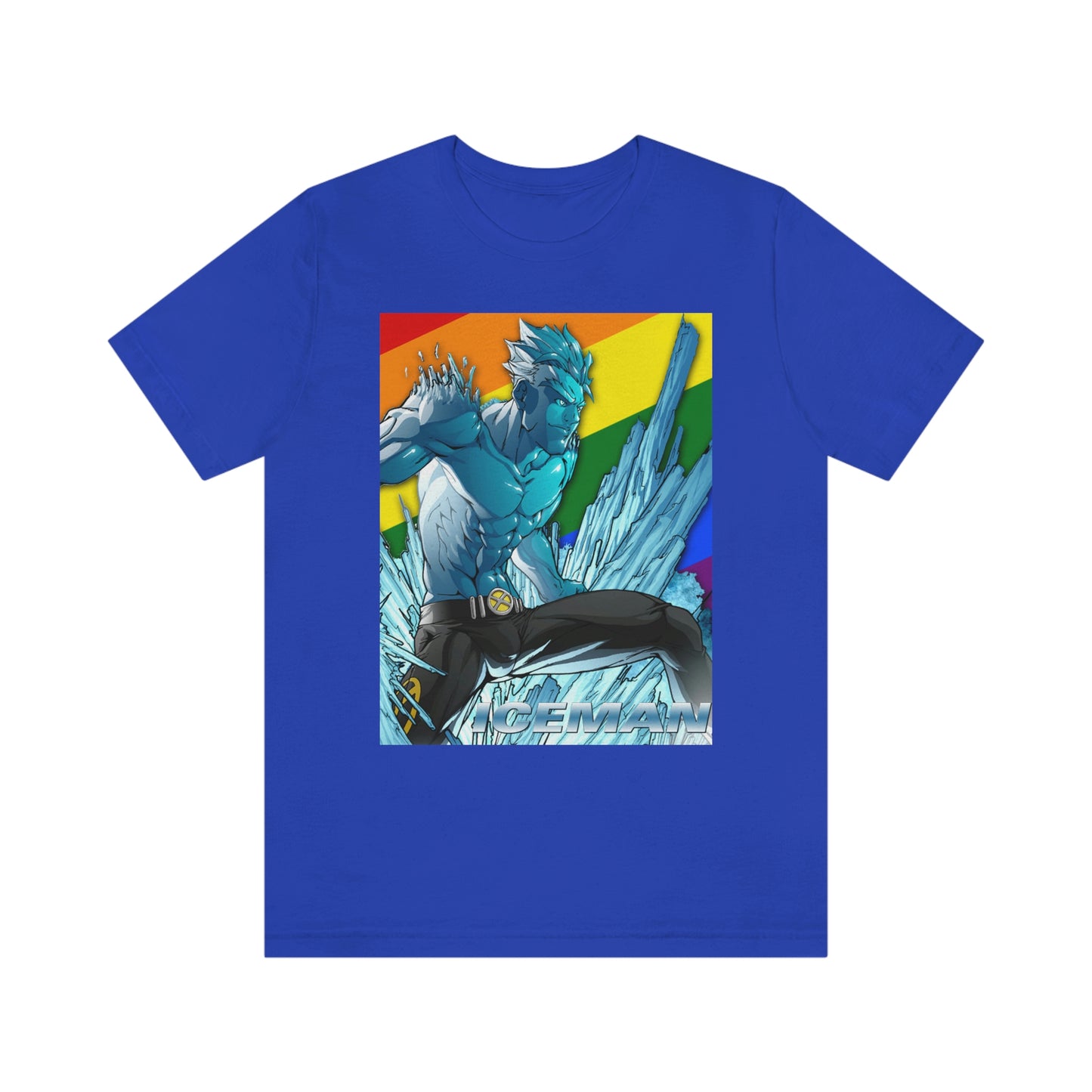 Gay Iceman Superhero Adult Unisex T-Shirt