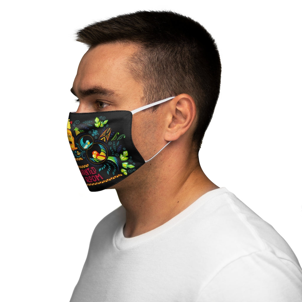 Masque facial en polyester ajusté