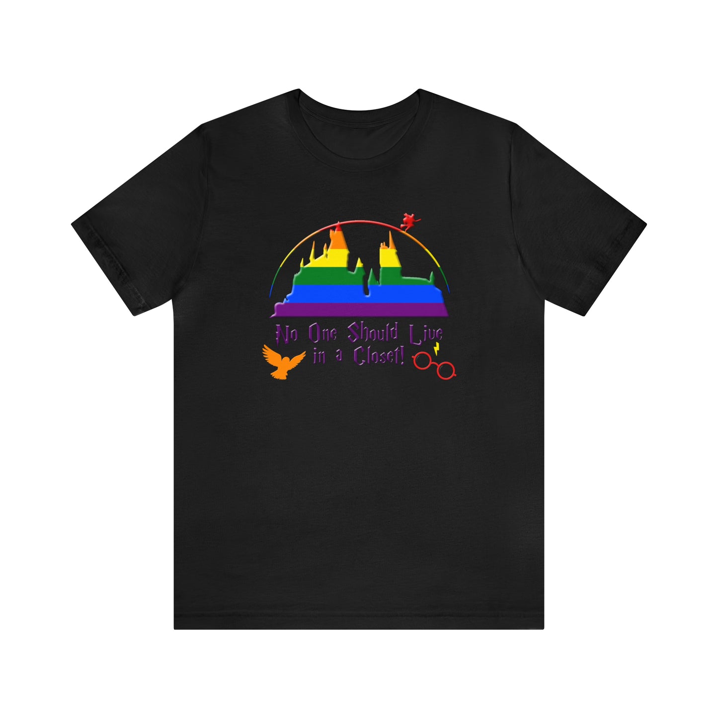 Wizard's Lesson LGBTQ Unisex Jersey Short Sleeve T-Shirt