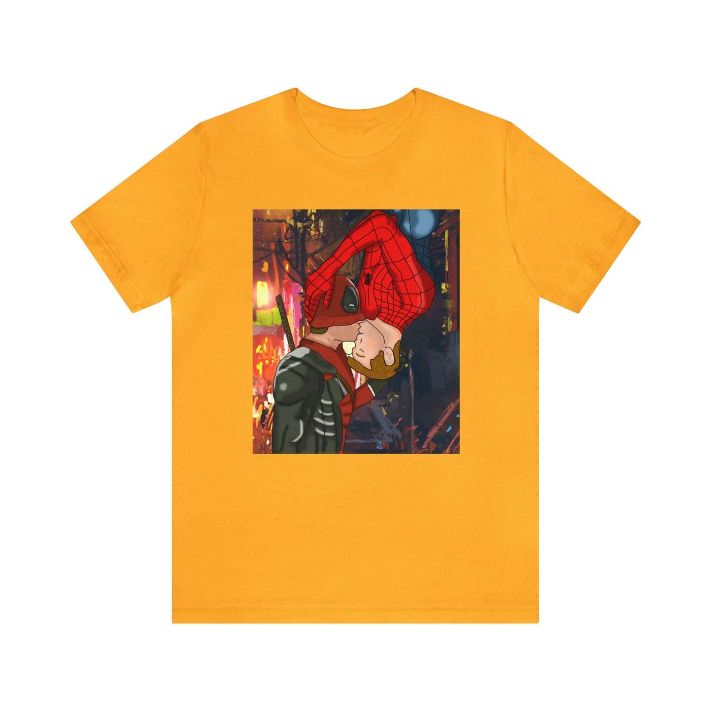 Superhéroe Fantasía Unisex Jersey camiseta de manga corta