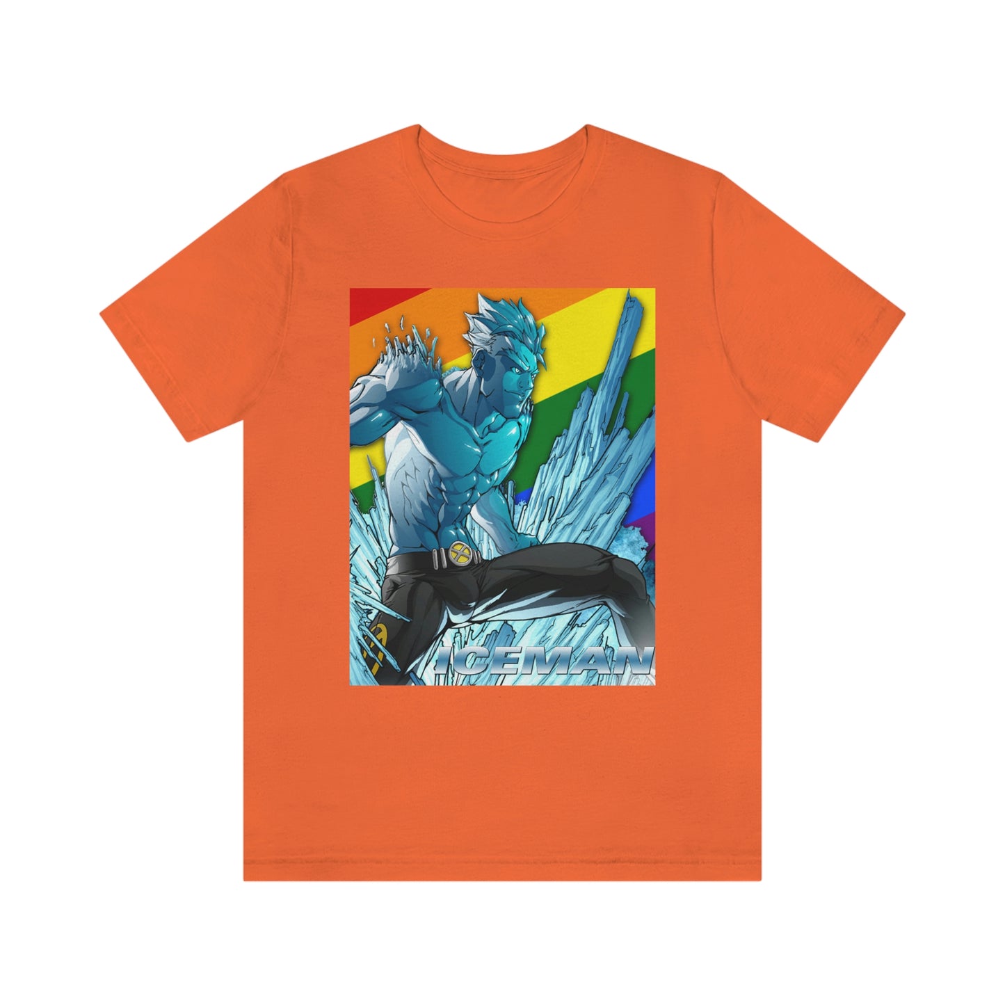 Gay Iceman Superhero Adult Unisex T-Shirt