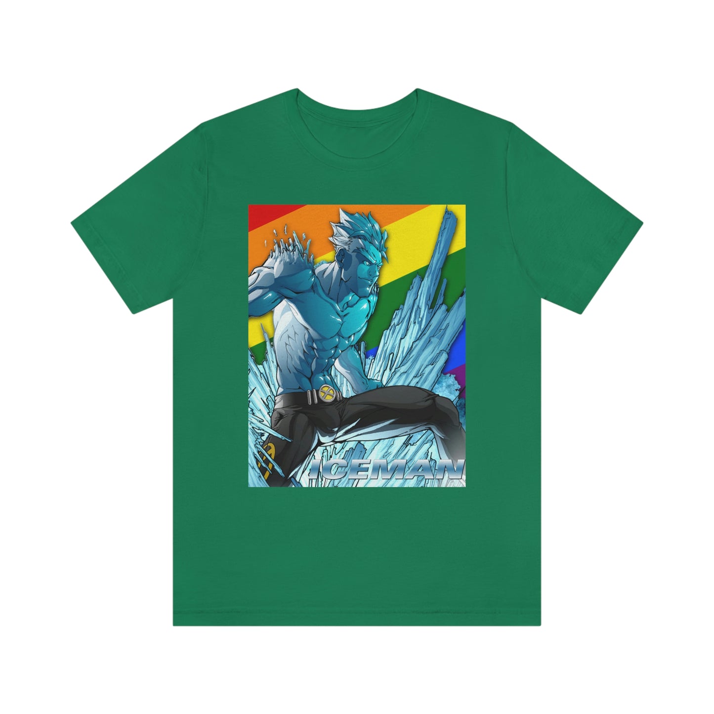 Gay Iceman Superhero Adult Unisex T-Shirt
