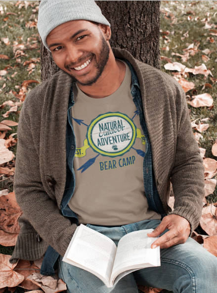 Camiseta unisex para adultos Bear Camp