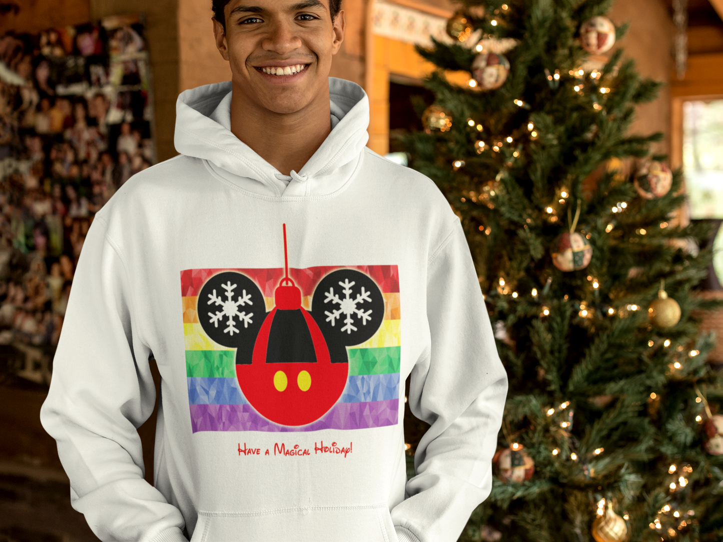 Have a Magical Holiday Unisex Heavy Blend™ Hooded Sweatshirt
