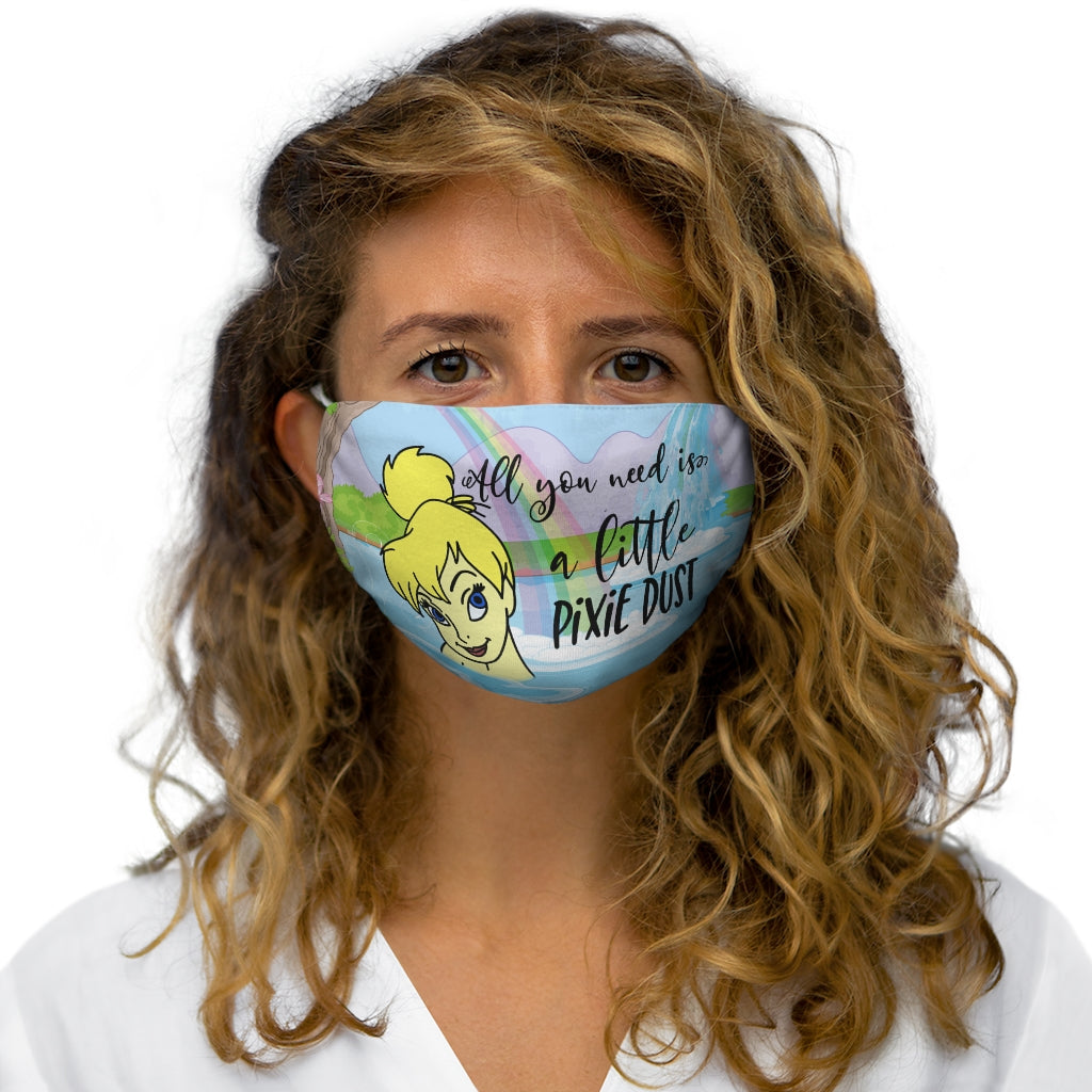 Pixie Dust Snug-Fit Polyester/Cotton Face Mask