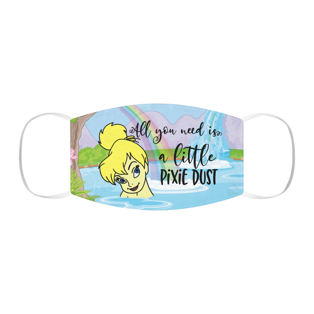 Pixie Dust Snug-Fit Polyester/Cotton Face Mask