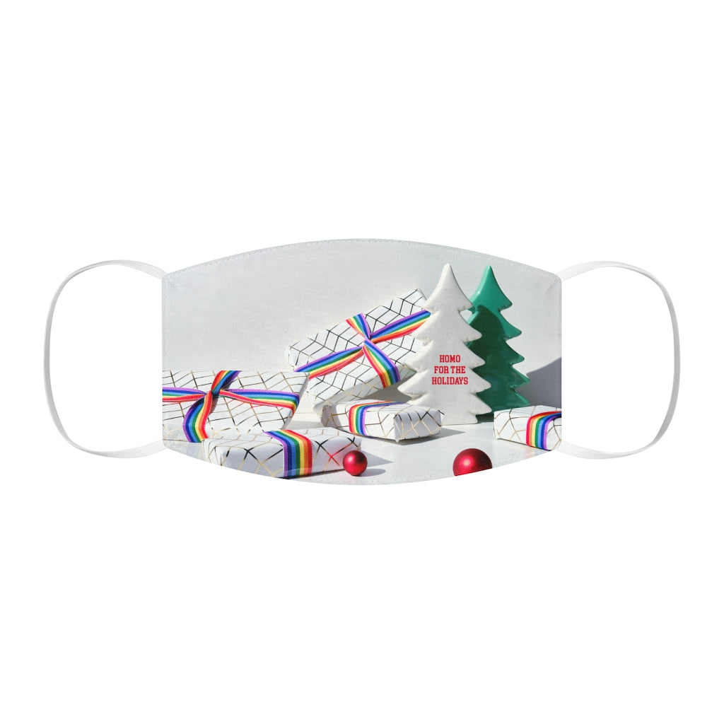 Masque facial en polyester/coton ajusté Homo pour les vacances