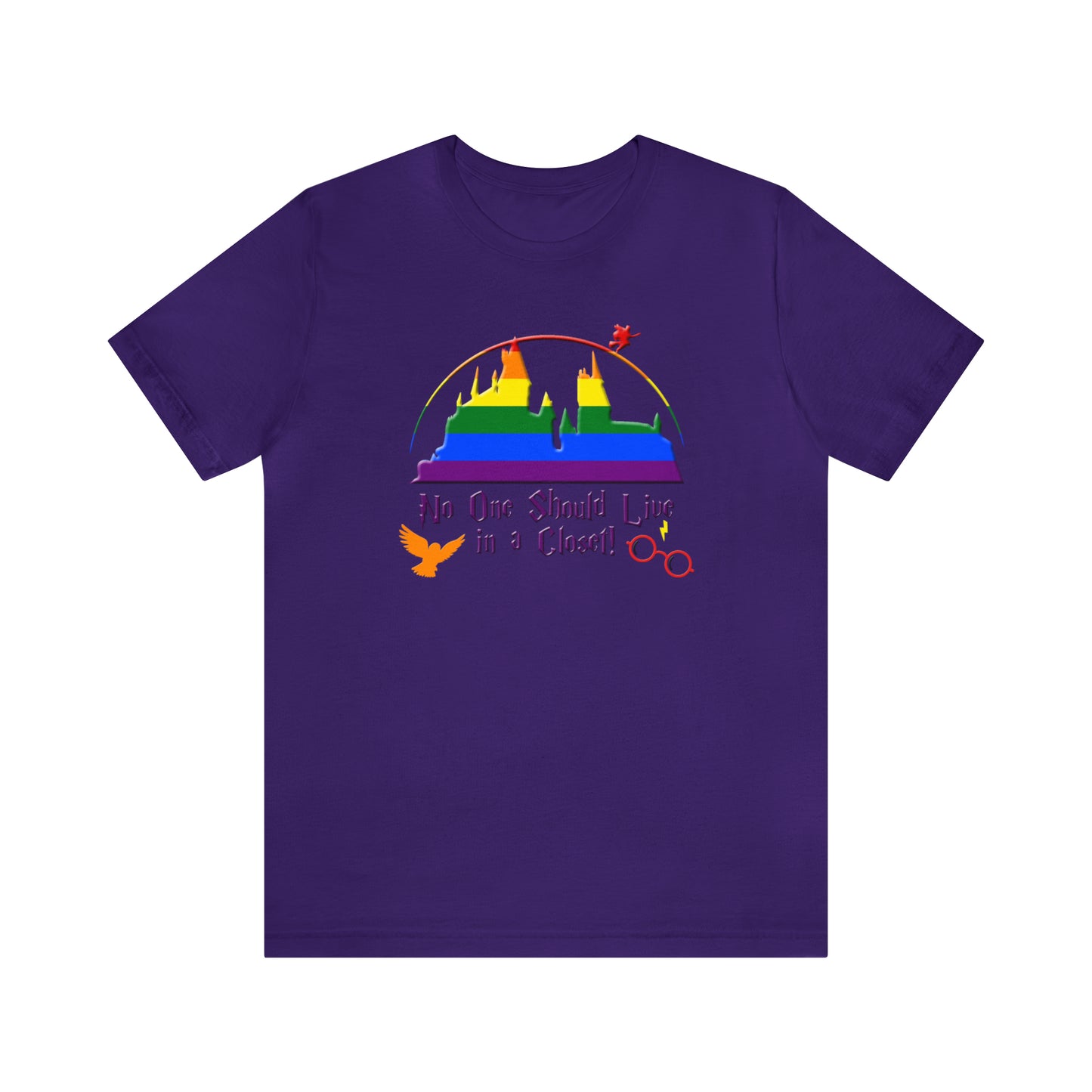 Wizard's Lesson LGBTQ Unisex Jersey Short Sleeve T-Shirt