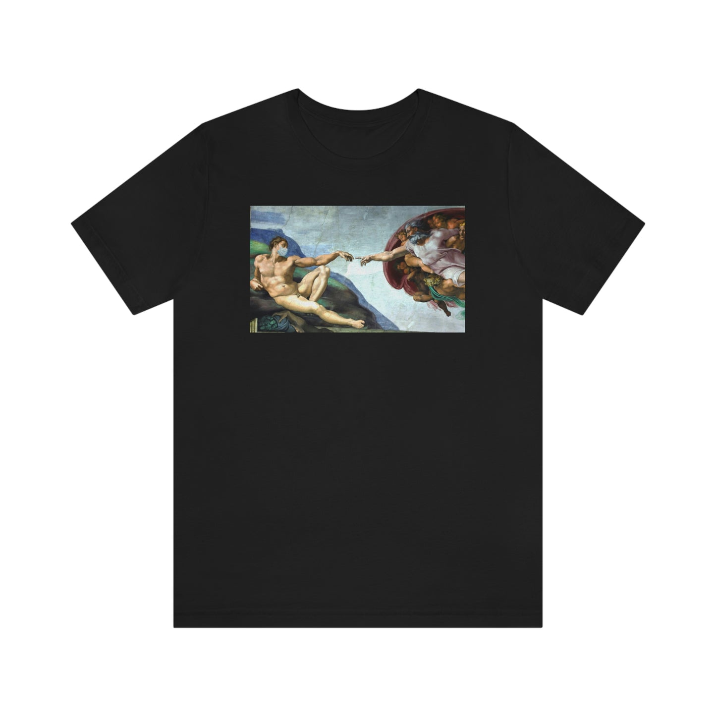 Adam Wears A Face Mask Adult Unisex T-Shirt
