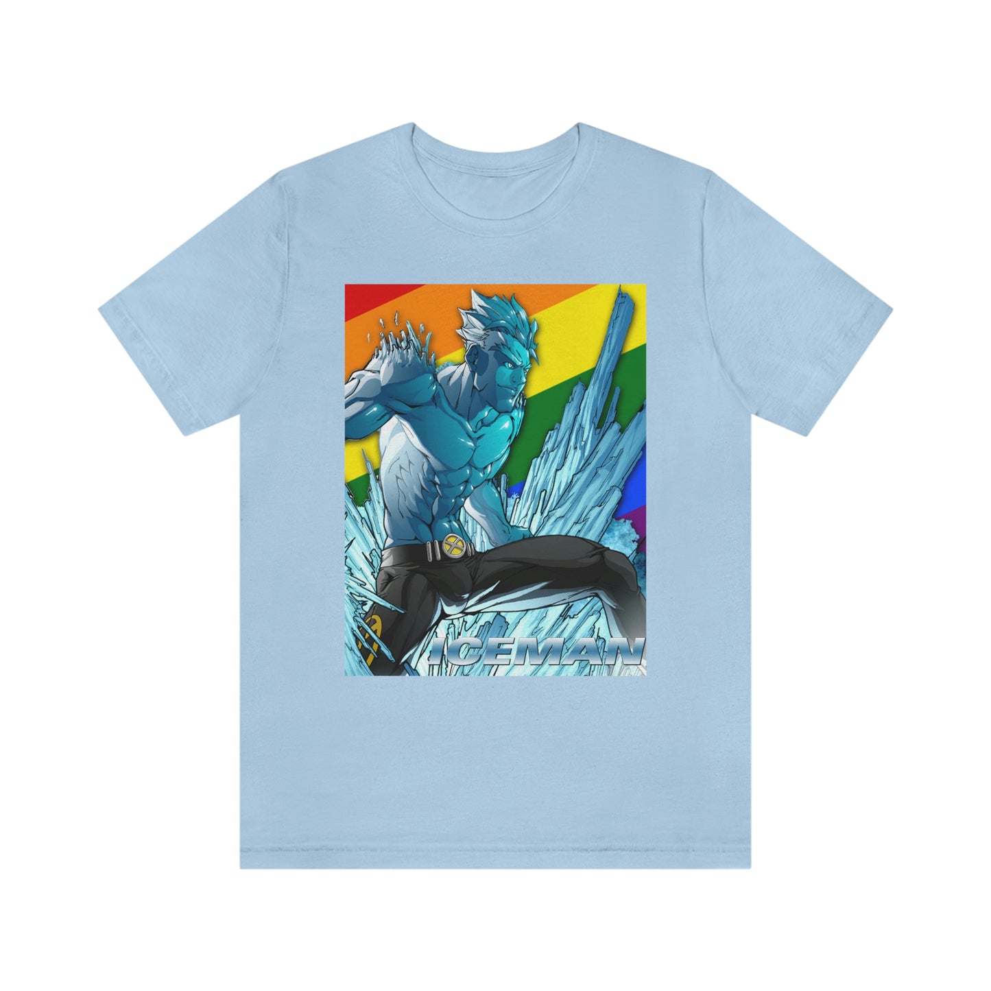Gay Iceman Superhero Adult Unisex T-Shirt