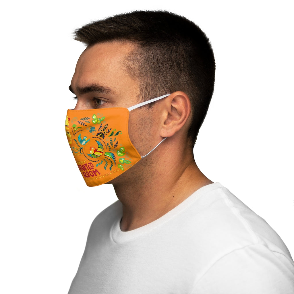 Masque facial en polyester ajusté