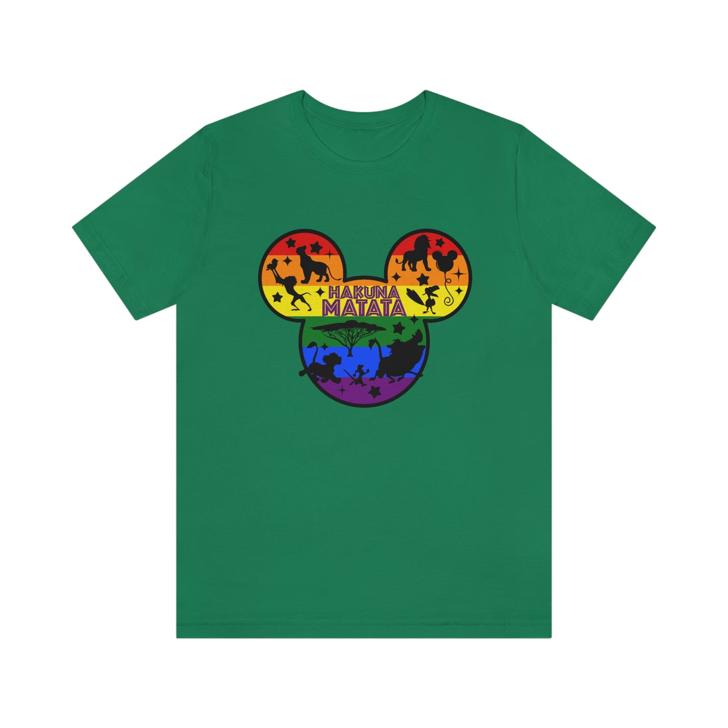 Hakuna Matata LGBTQ Rainbow Pride Adult Unisex T-Shirt