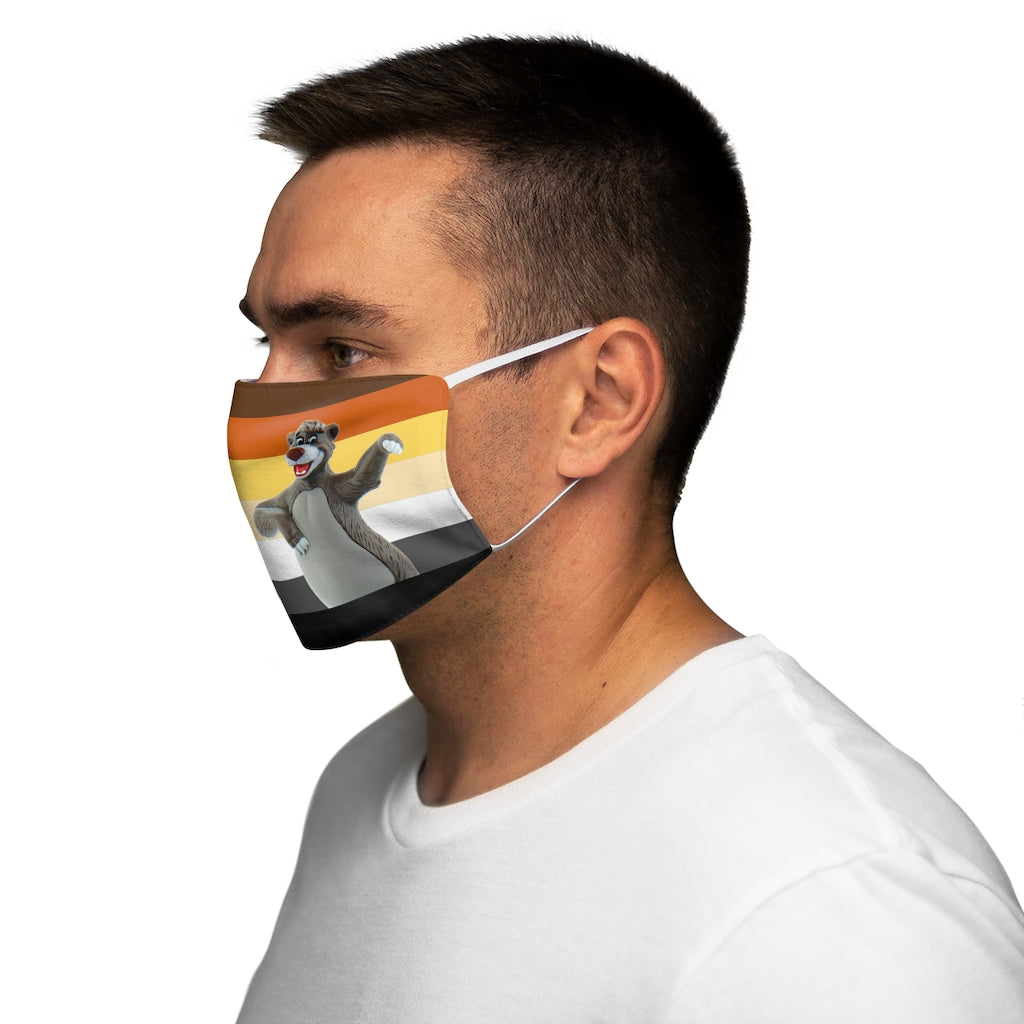 The Bear Snug-Fit Polyester/Cotton Face Mask