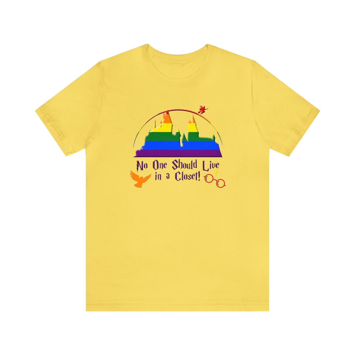 Wizard's Lesson LGBTQ Unisex Jersey Short Sleeve T-Shirt