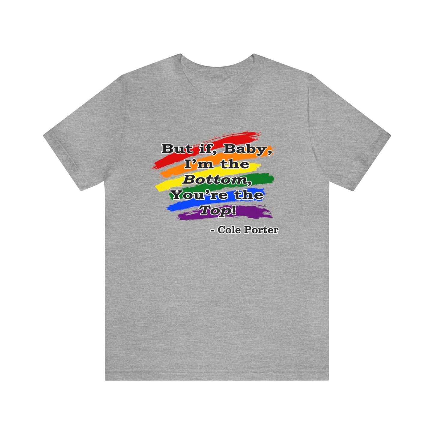 I'm the Bottom, You're the Top! Jersey Short Sleeve T-Shirt