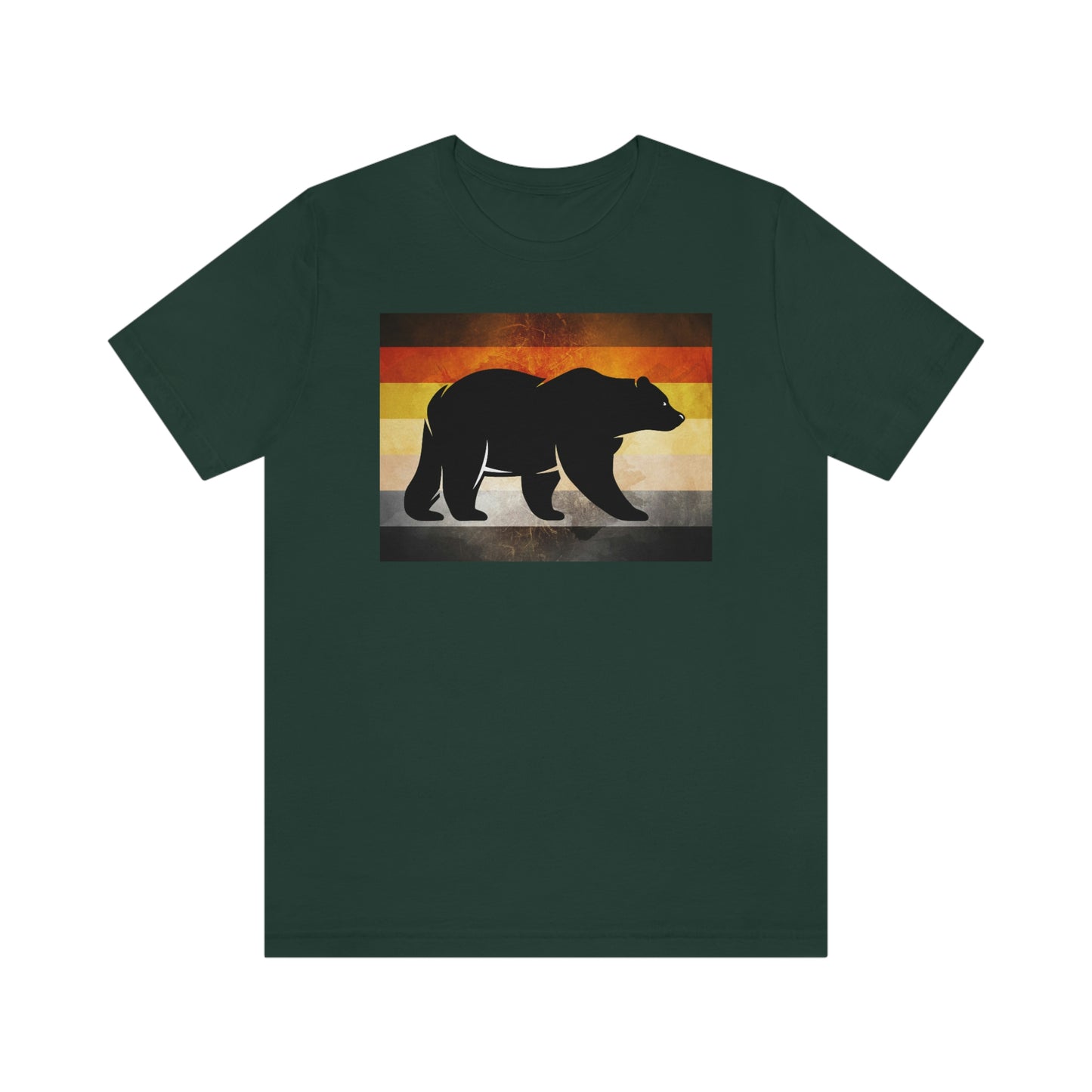 Gay Bear Flag Adult T-Shirt