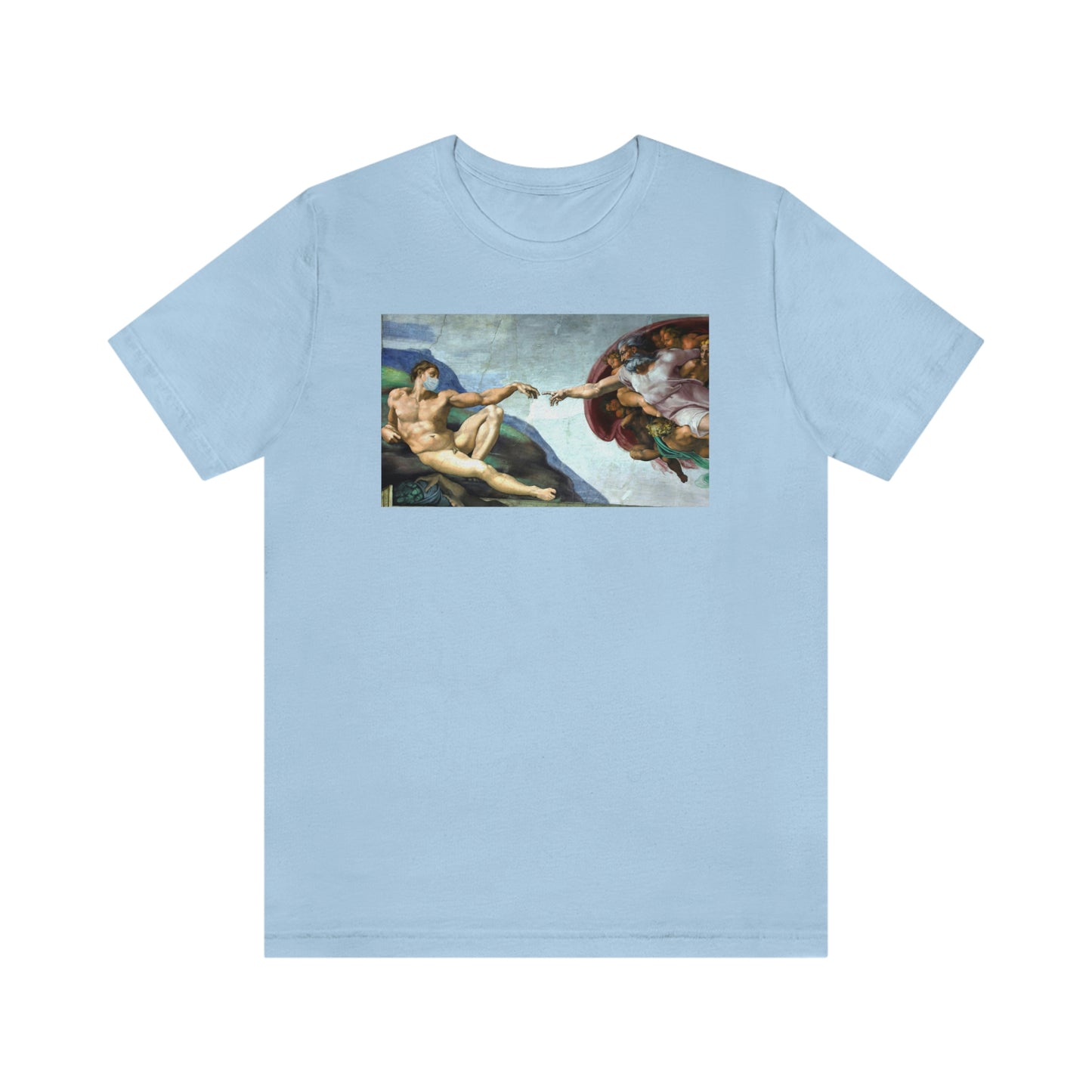 Adam Wears A Face Mask Adult Unisex T-Shirt