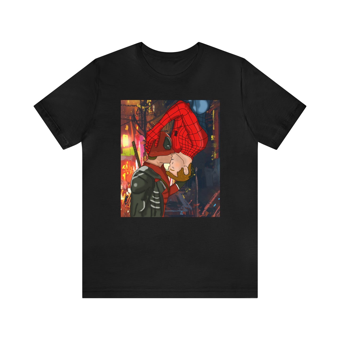 Superhéroe Fantasía Unisex Jersey camiseta de manga corta