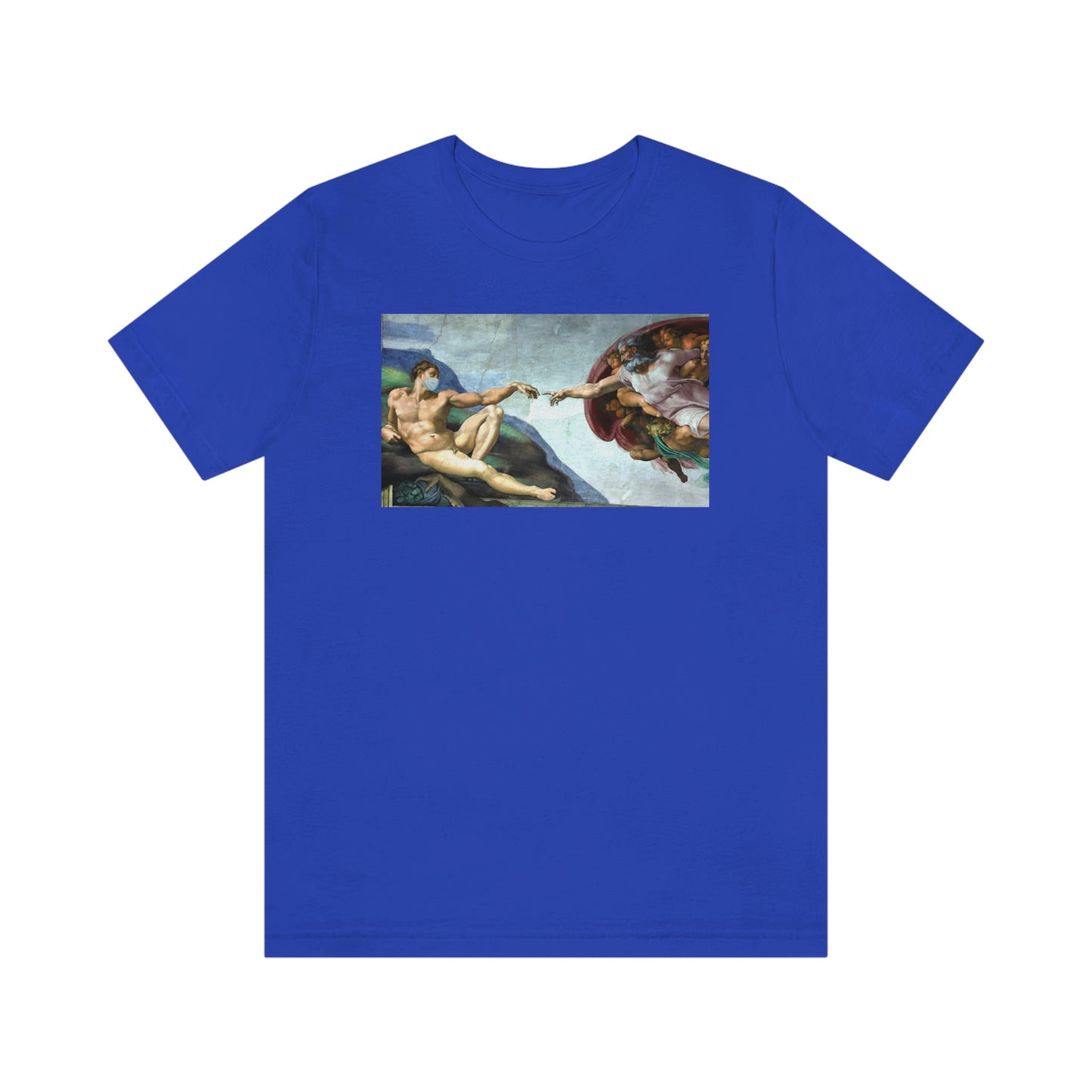 Adam Wears A Face Mask Adult Unisex T-Shirt