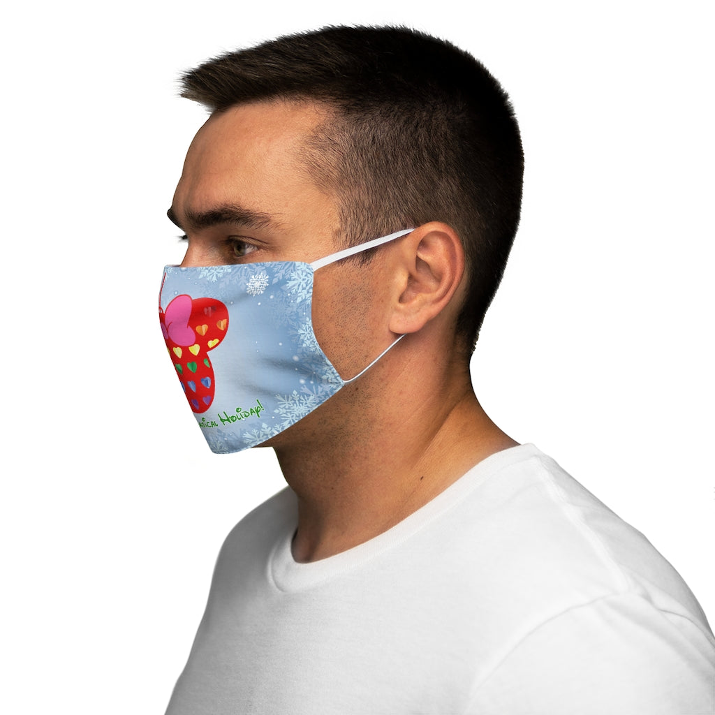Magical Mouse Holiday LGBTQ Snug-Fit Masque facial en polyester/coton