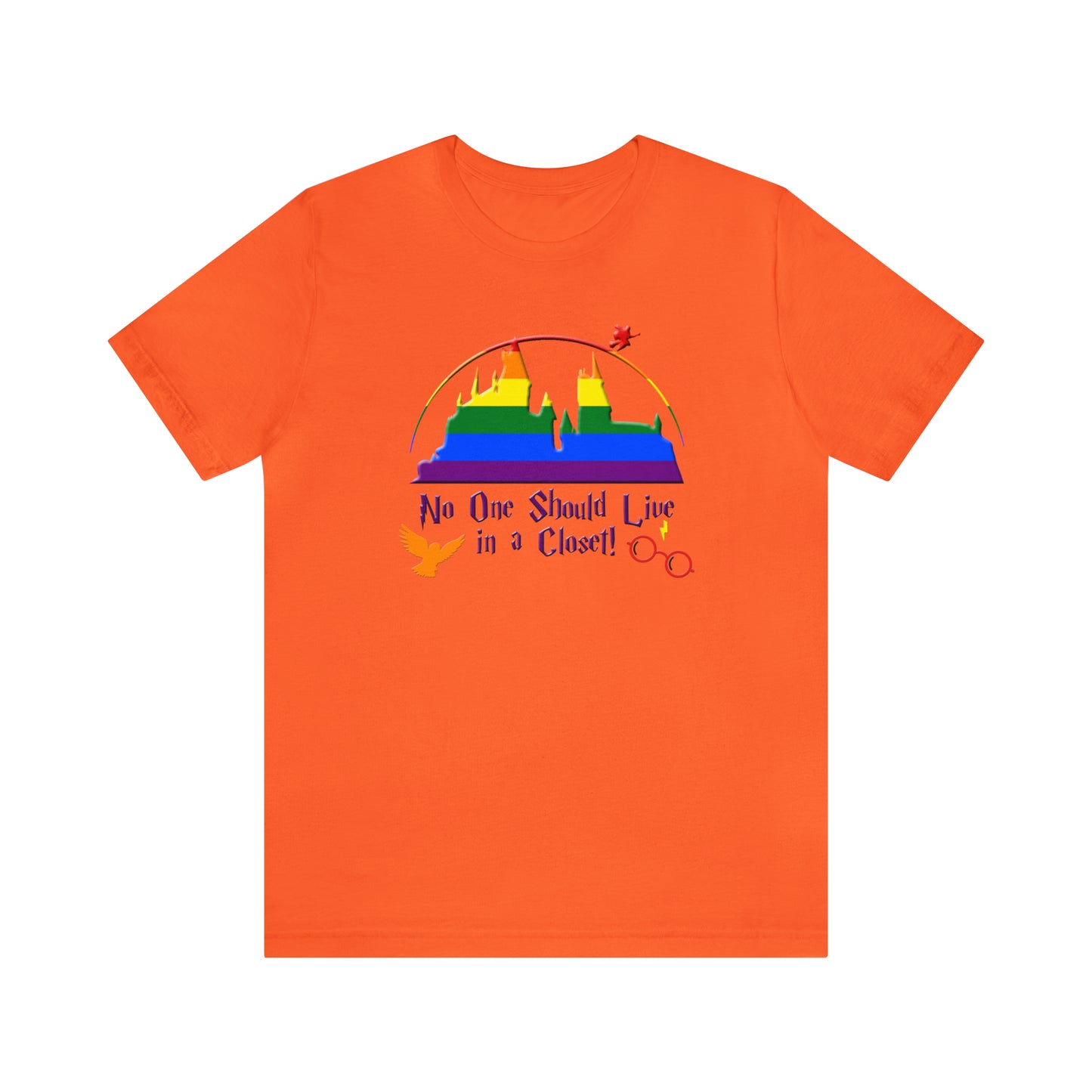 Wizard's Lesson LGBTQ Unisex Jersey Short Sleeve T-Shirt