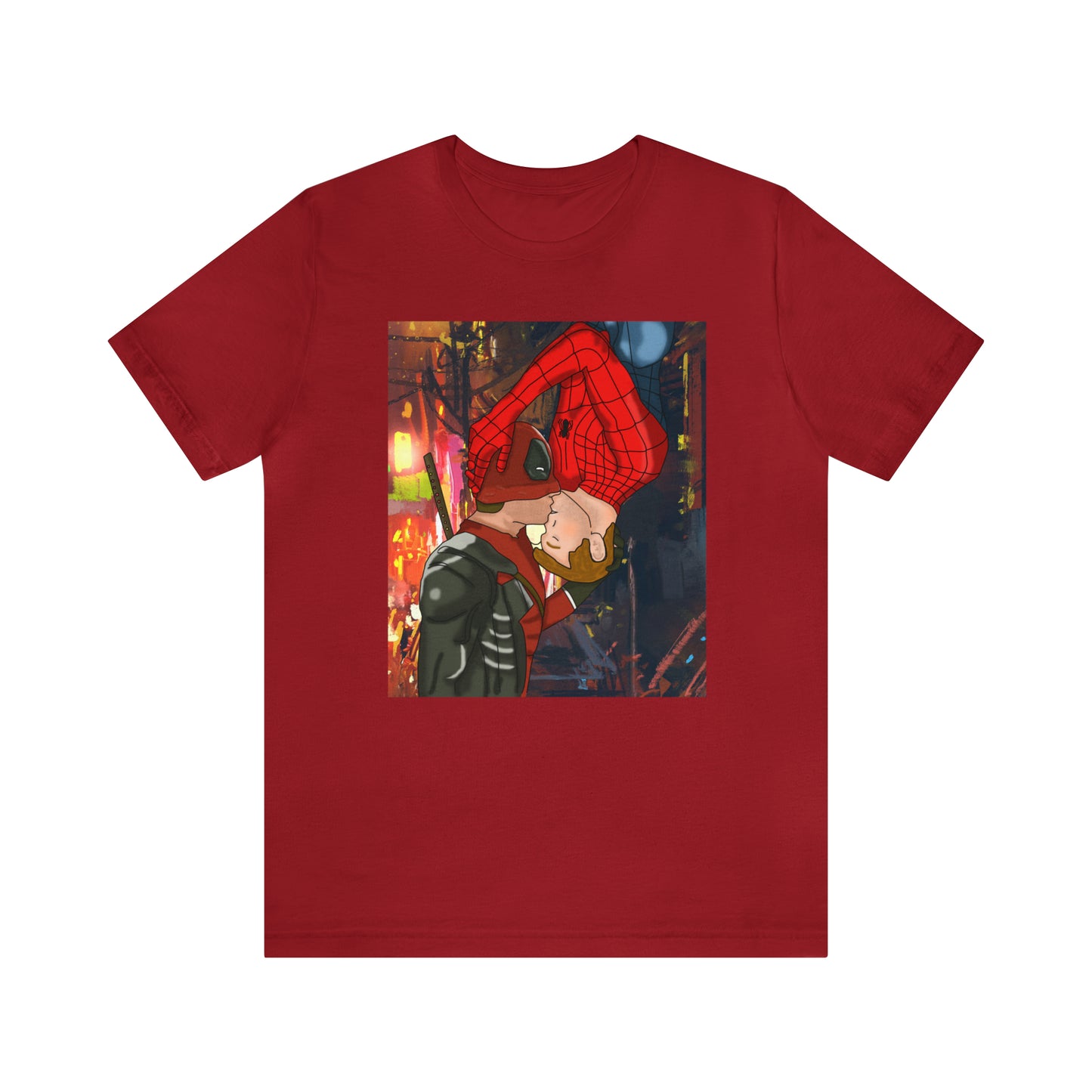 Superhéroe Fantasía Unisex Jersey camiseta de manga corta