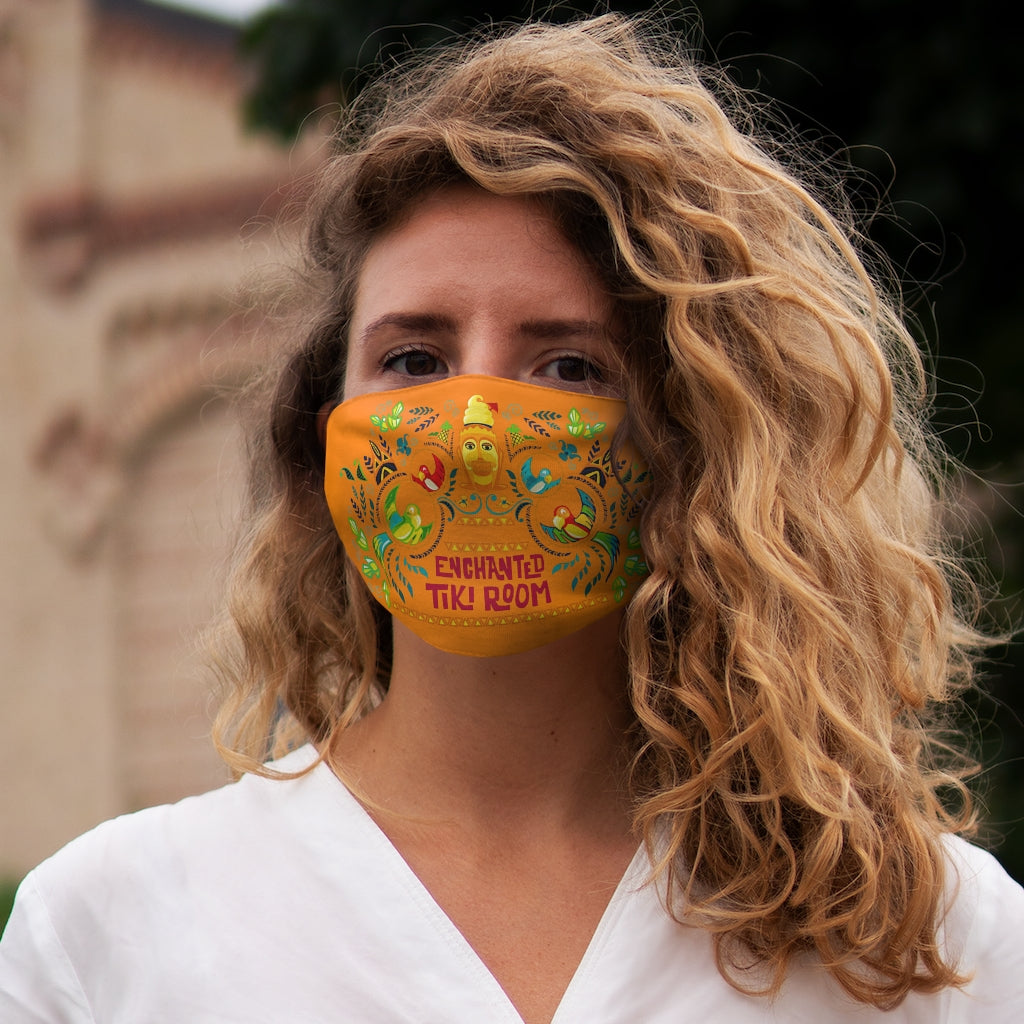 Masque facial en polyester ajusté