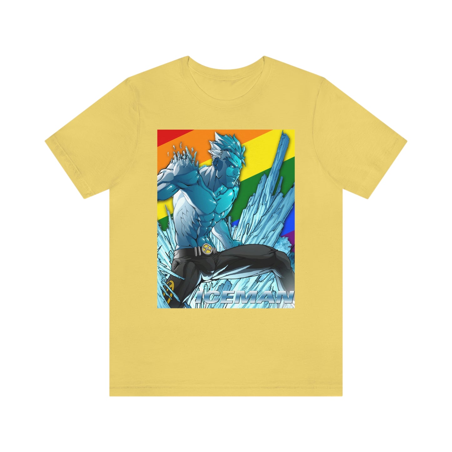 Gay Iceman Superhero Adult Unisex T-Shirt