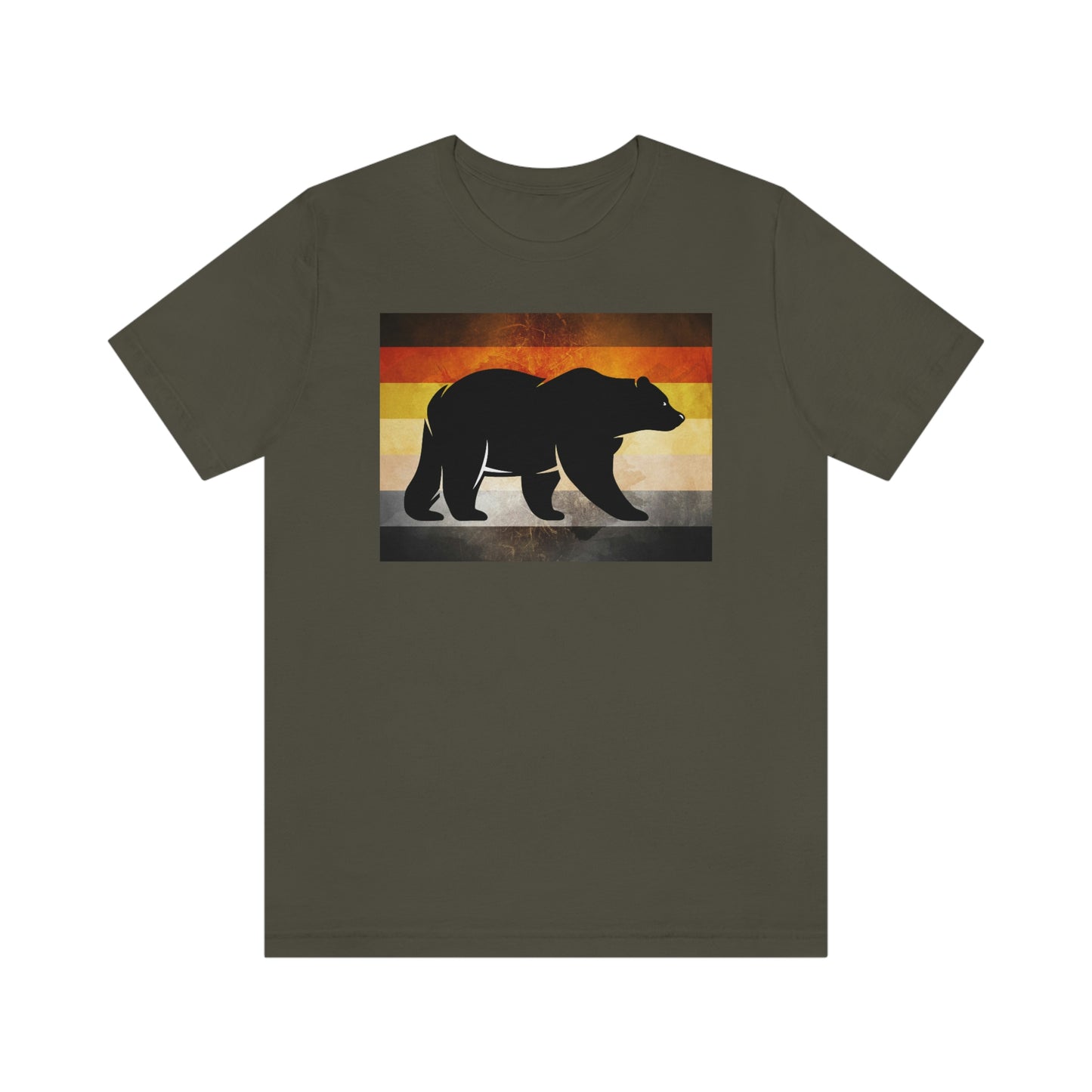 Gay Bear Flag Adult T-Shirt