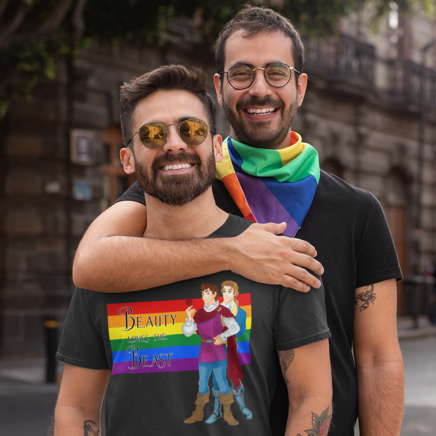 Gay Daddy Rainbow T-Shirt