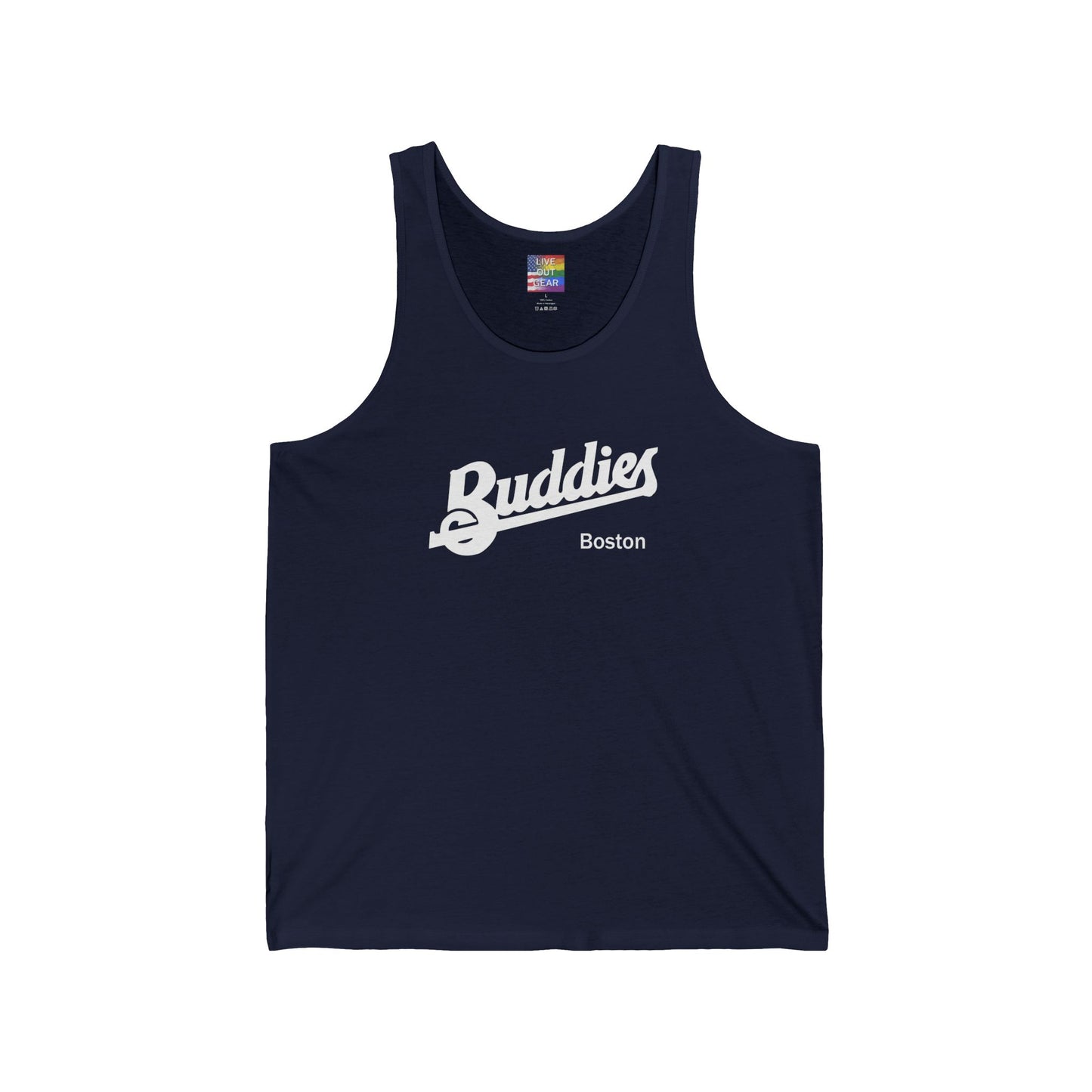 Boston Gay Bar Retro Buddies Tank Top