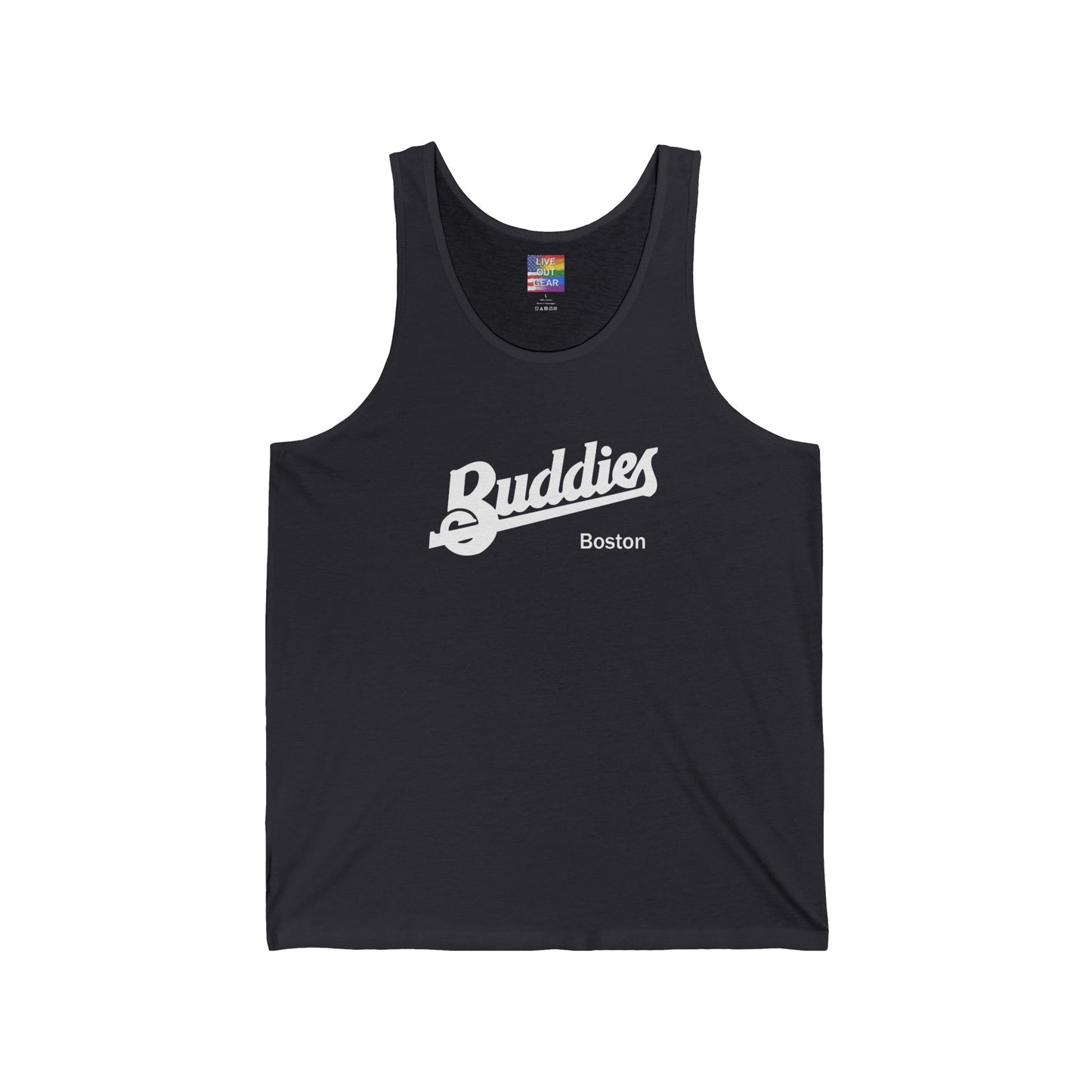 Boston Gay Bar Retro Buddies Tank Top