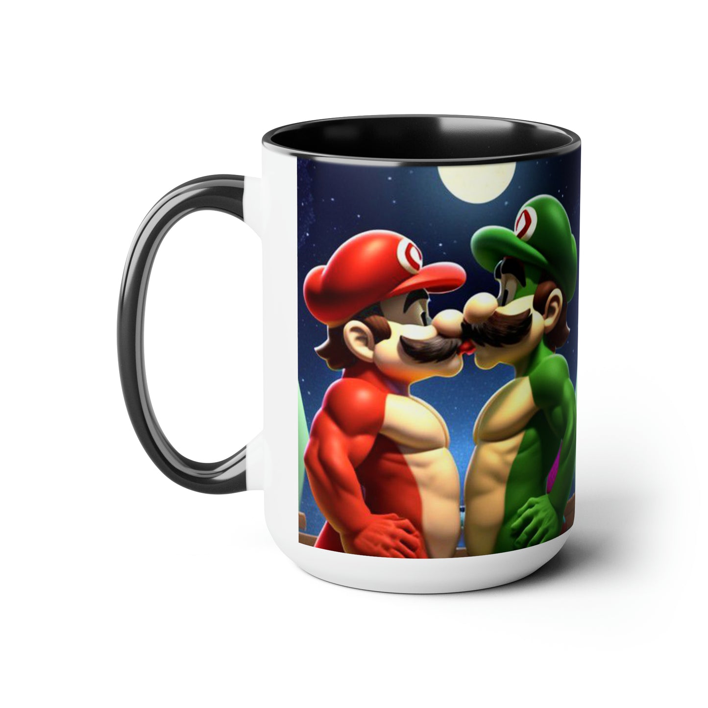 Game Bros Two-Tone Coffee Mugs, 15oz