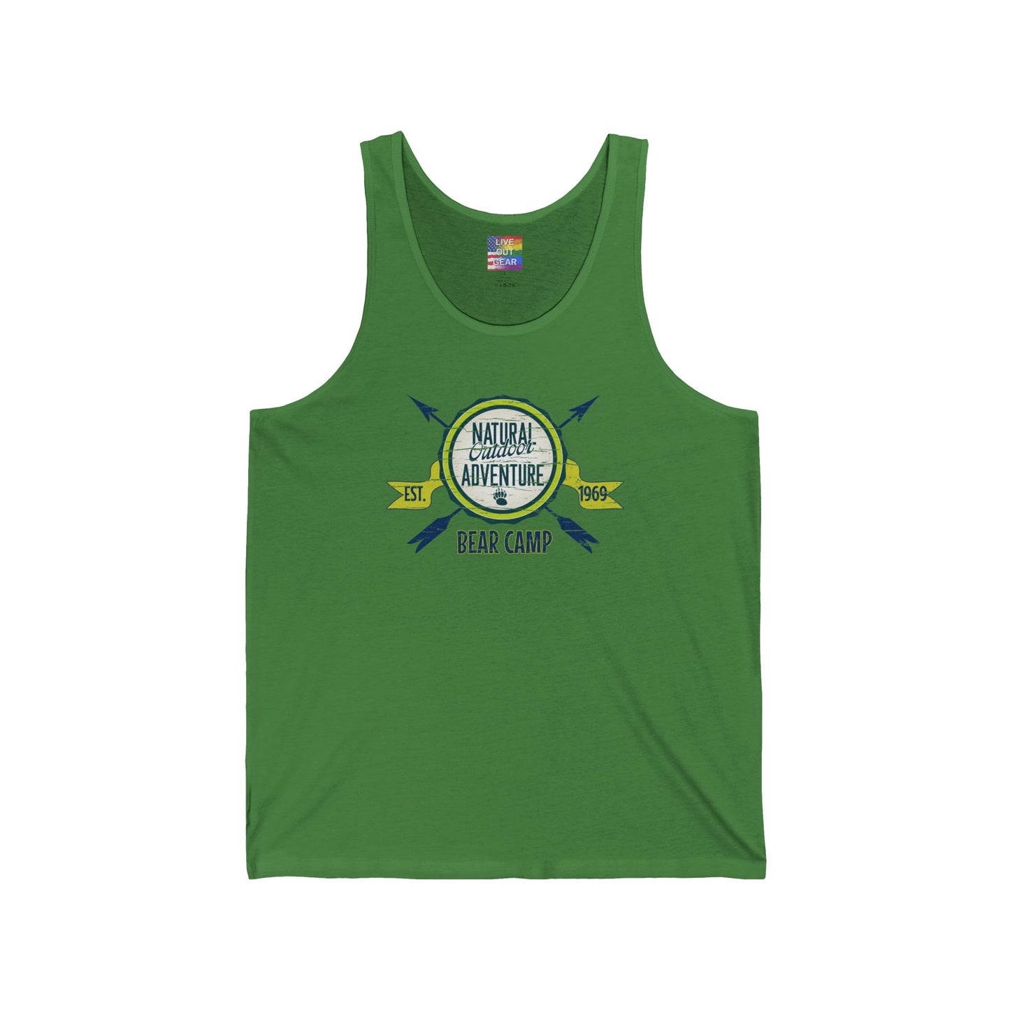 Bear Camp Retro Gay Bear Tank Top
