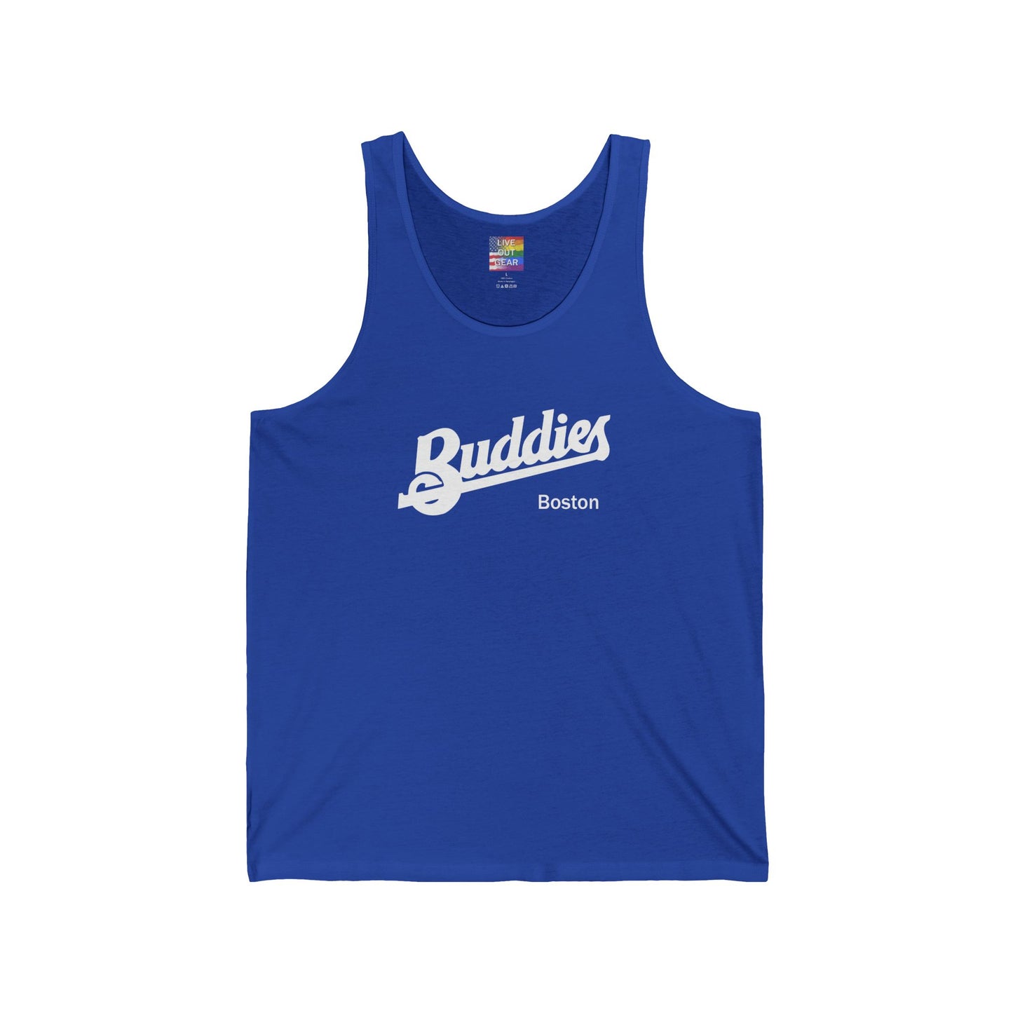 Boston Gay Bar Retro Buddies Tank Top