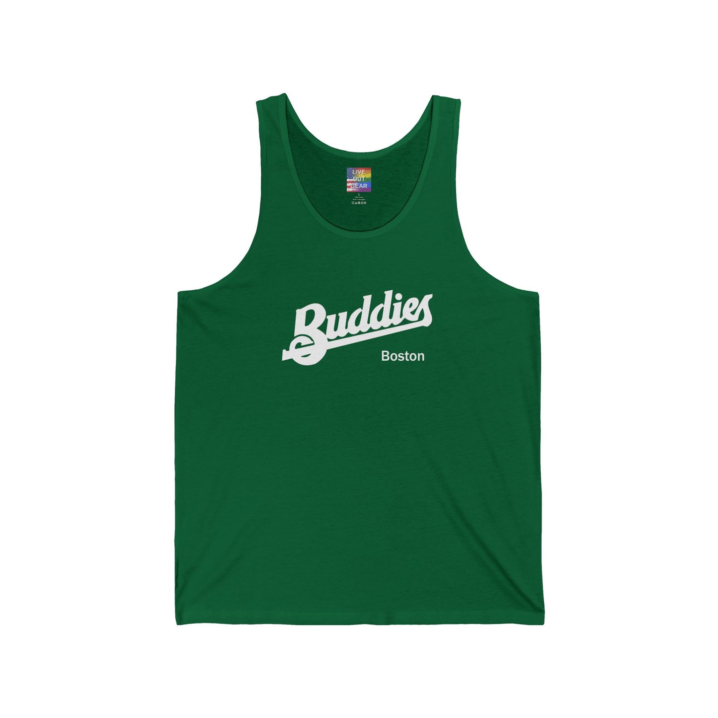 Boston Gay Bar Retro Buddies Tank Top