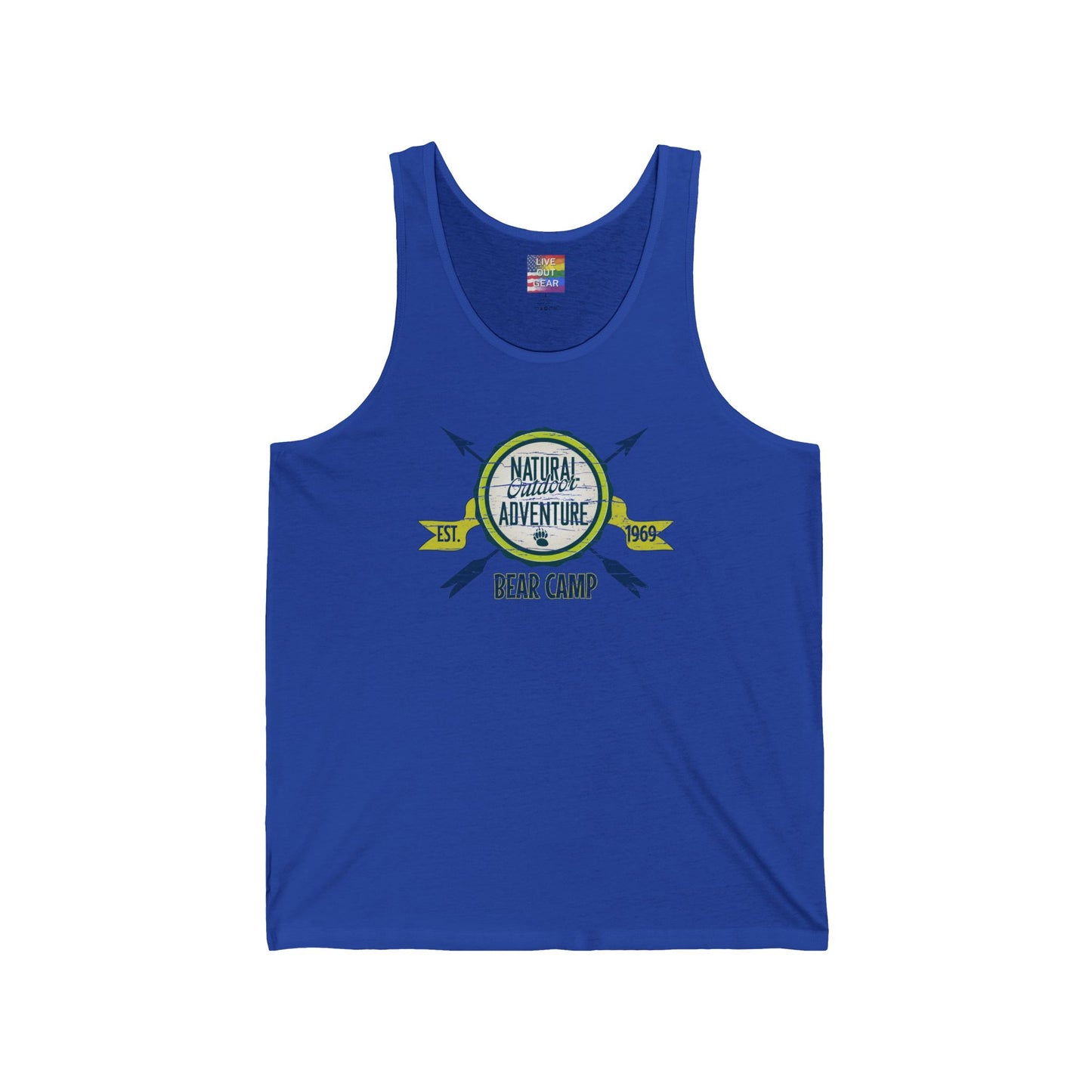 Bear Camp Retro Gay Bear Tank Top