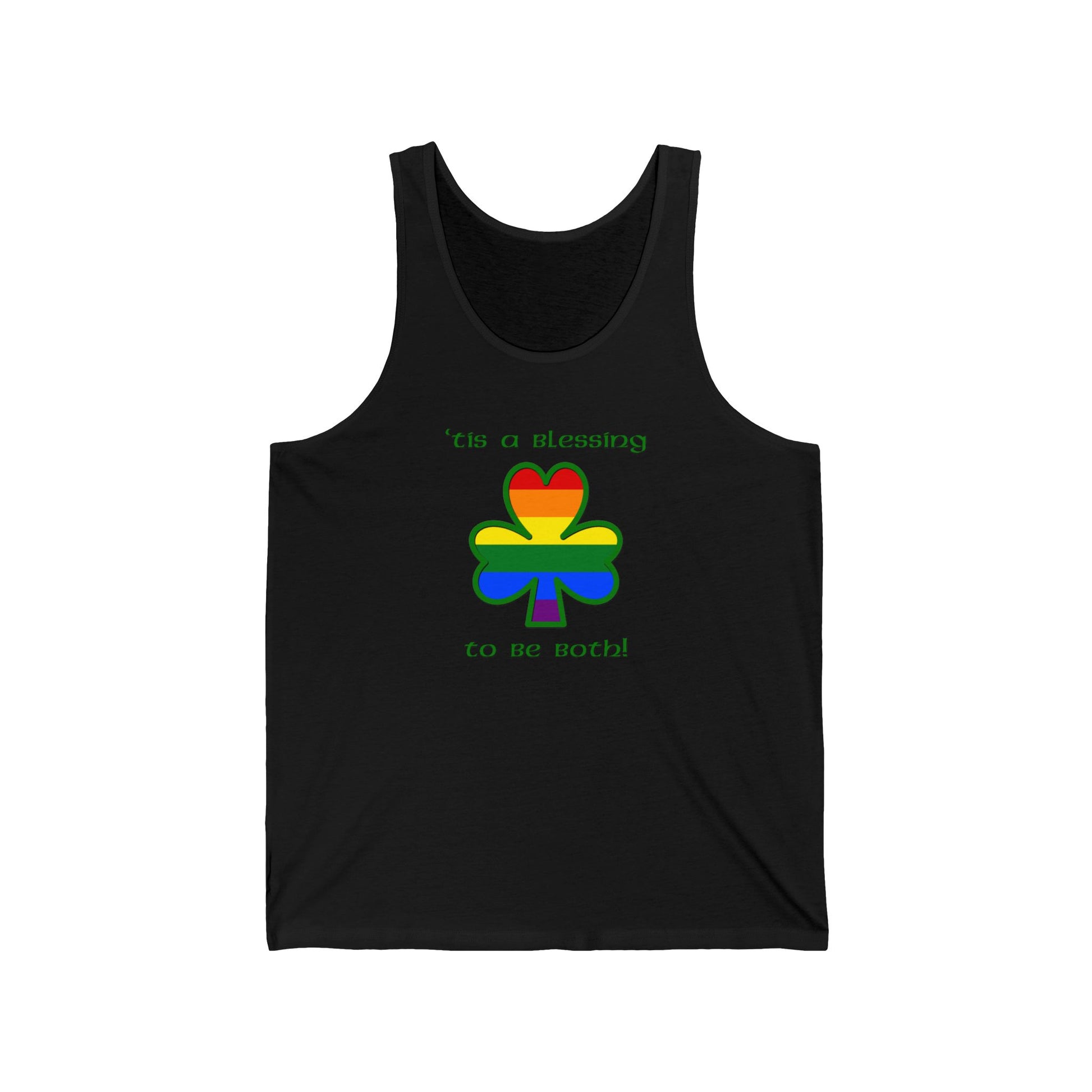 Gay Irish Tank Top Black