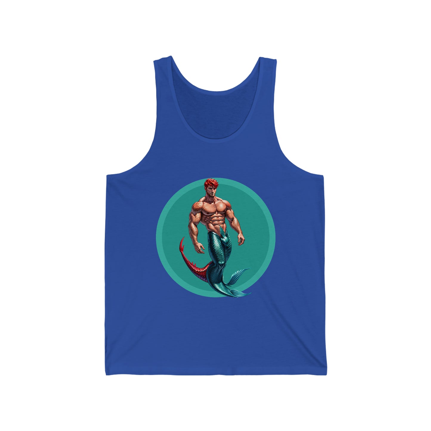 Red Merman 1 Tank Top