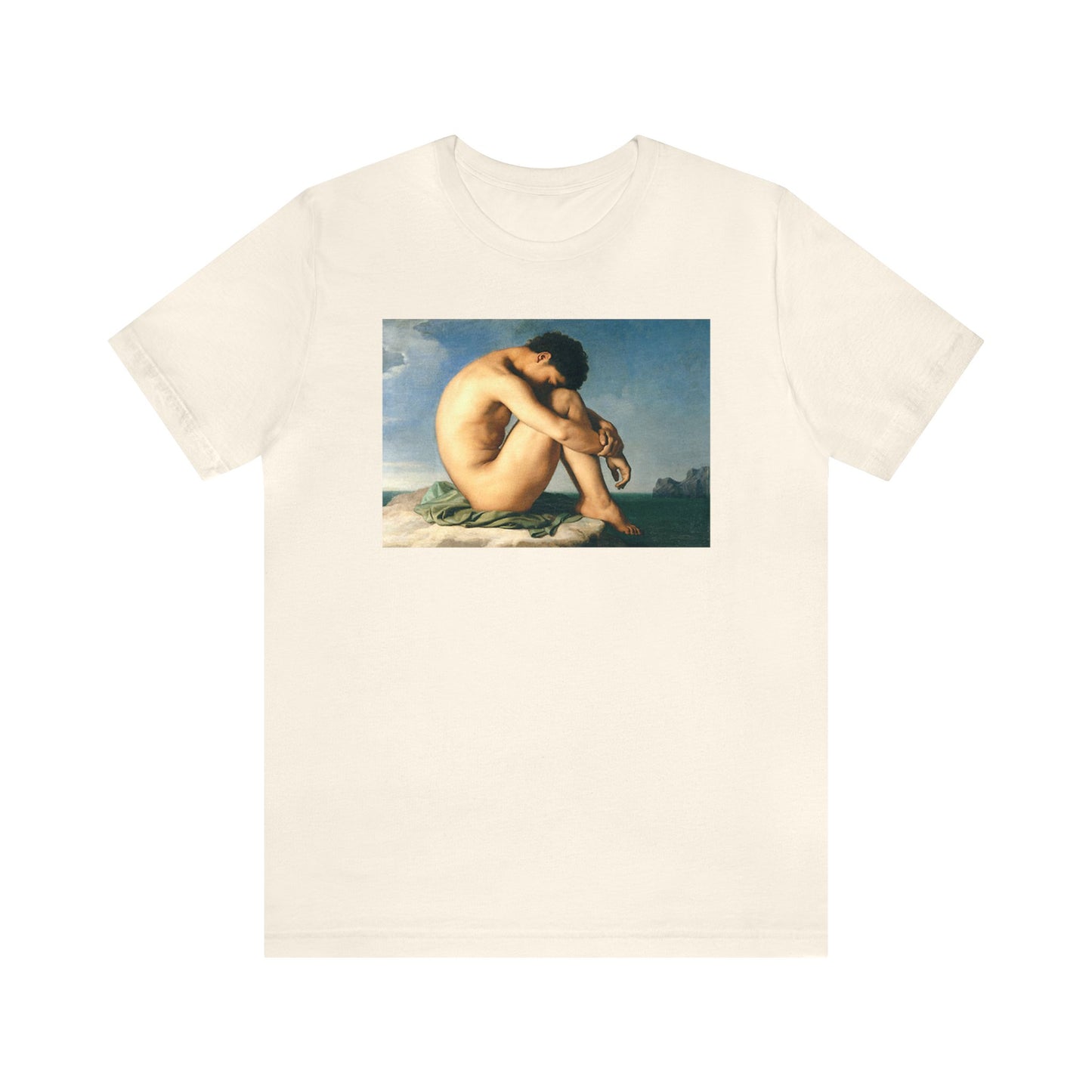 Young Man by the Sea Short Sleeve T-Shirt