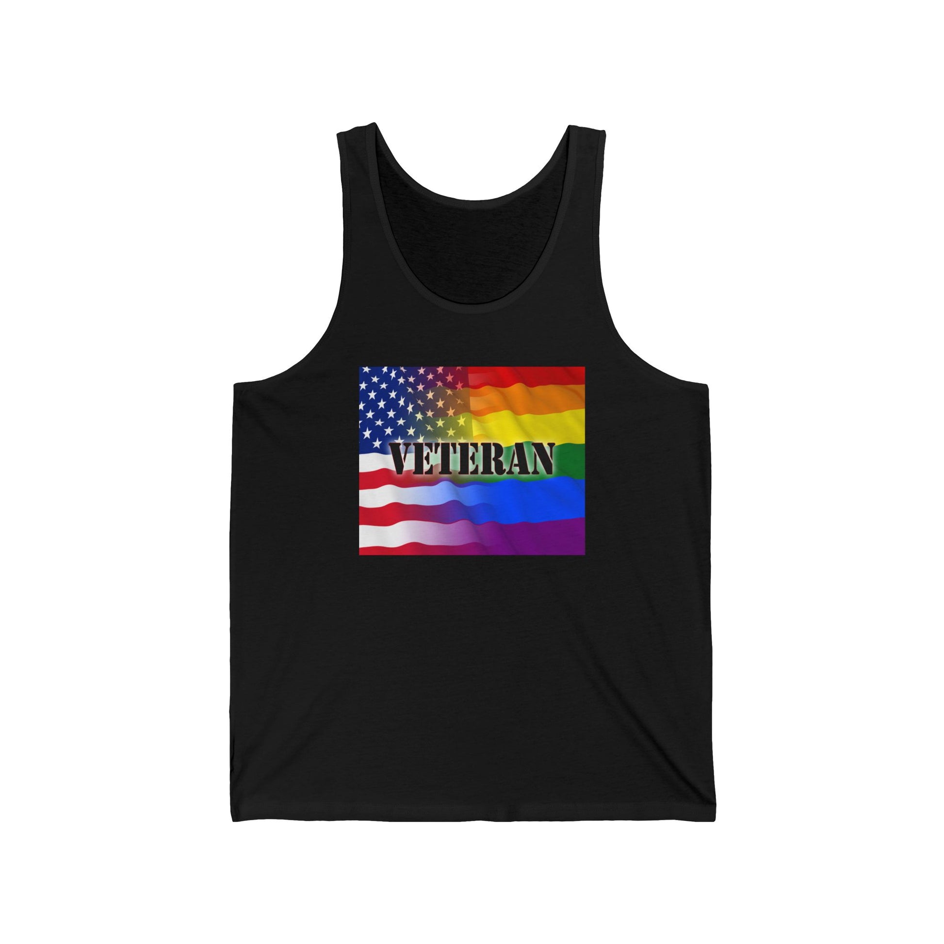 Black Gay Veteran Tank Top