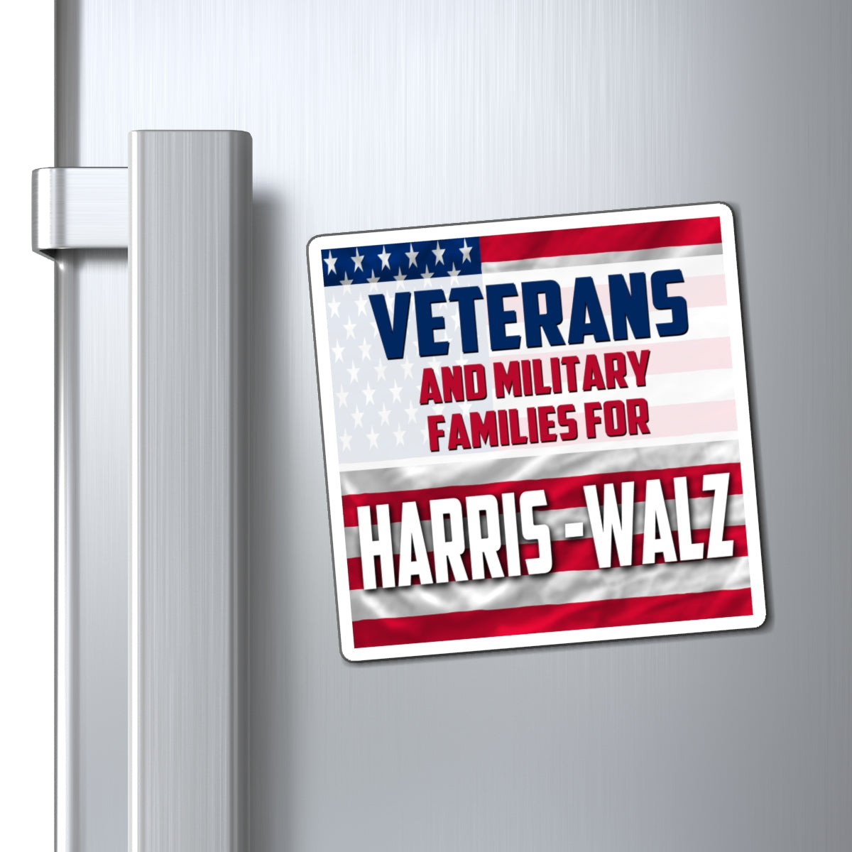 Veterans and Military Families for Harris-Walz 2024 Election Magnets