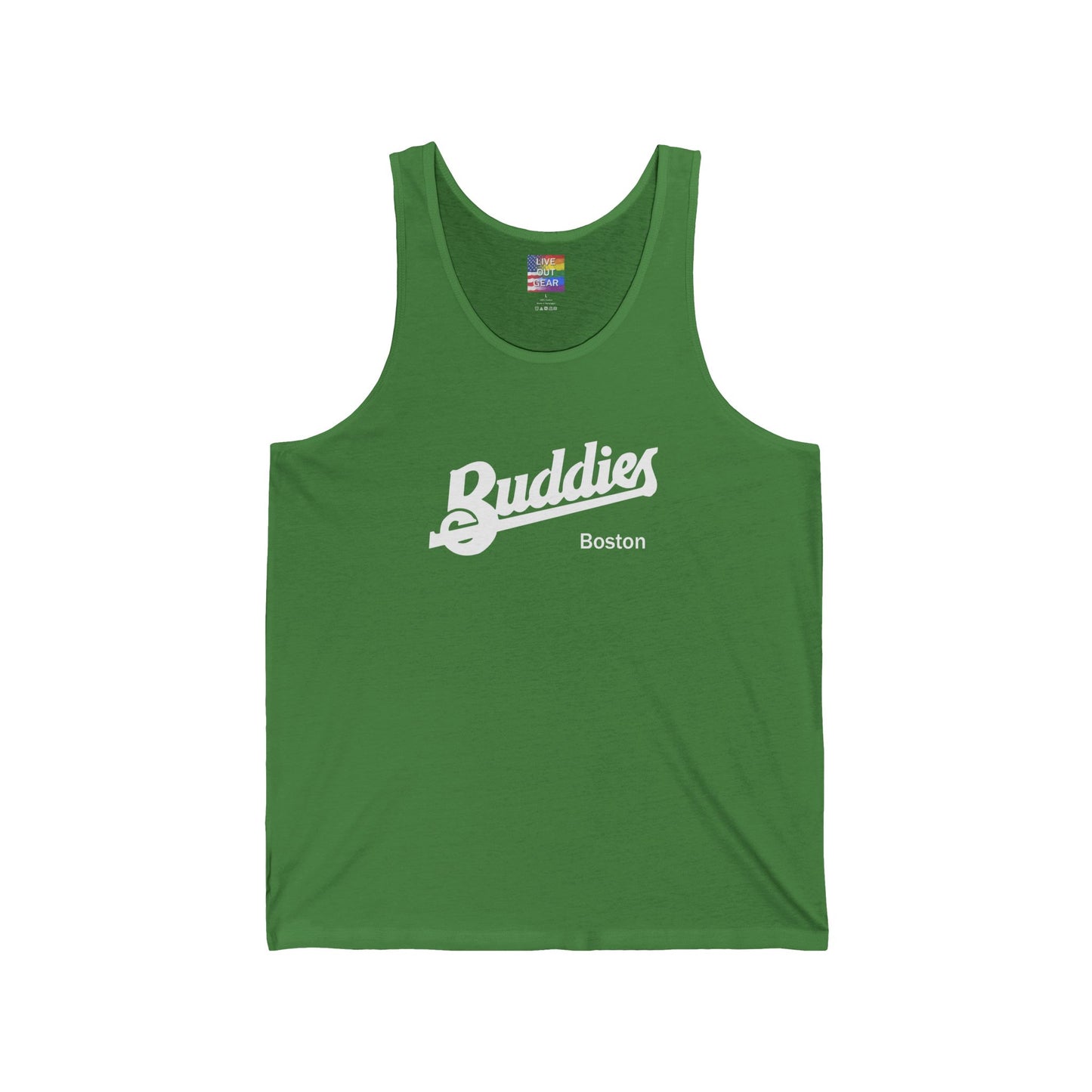 Boston Gay Bar Retro Buddies Tank Top