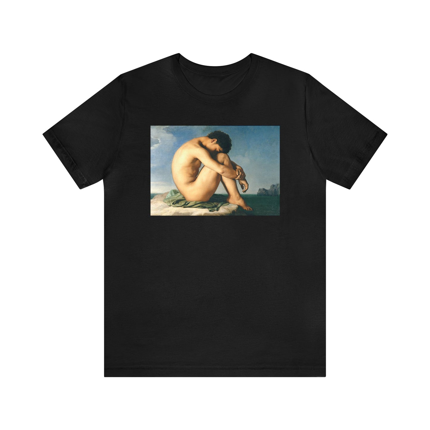 Young Man by the Sea Short Sleeve T-Shirt